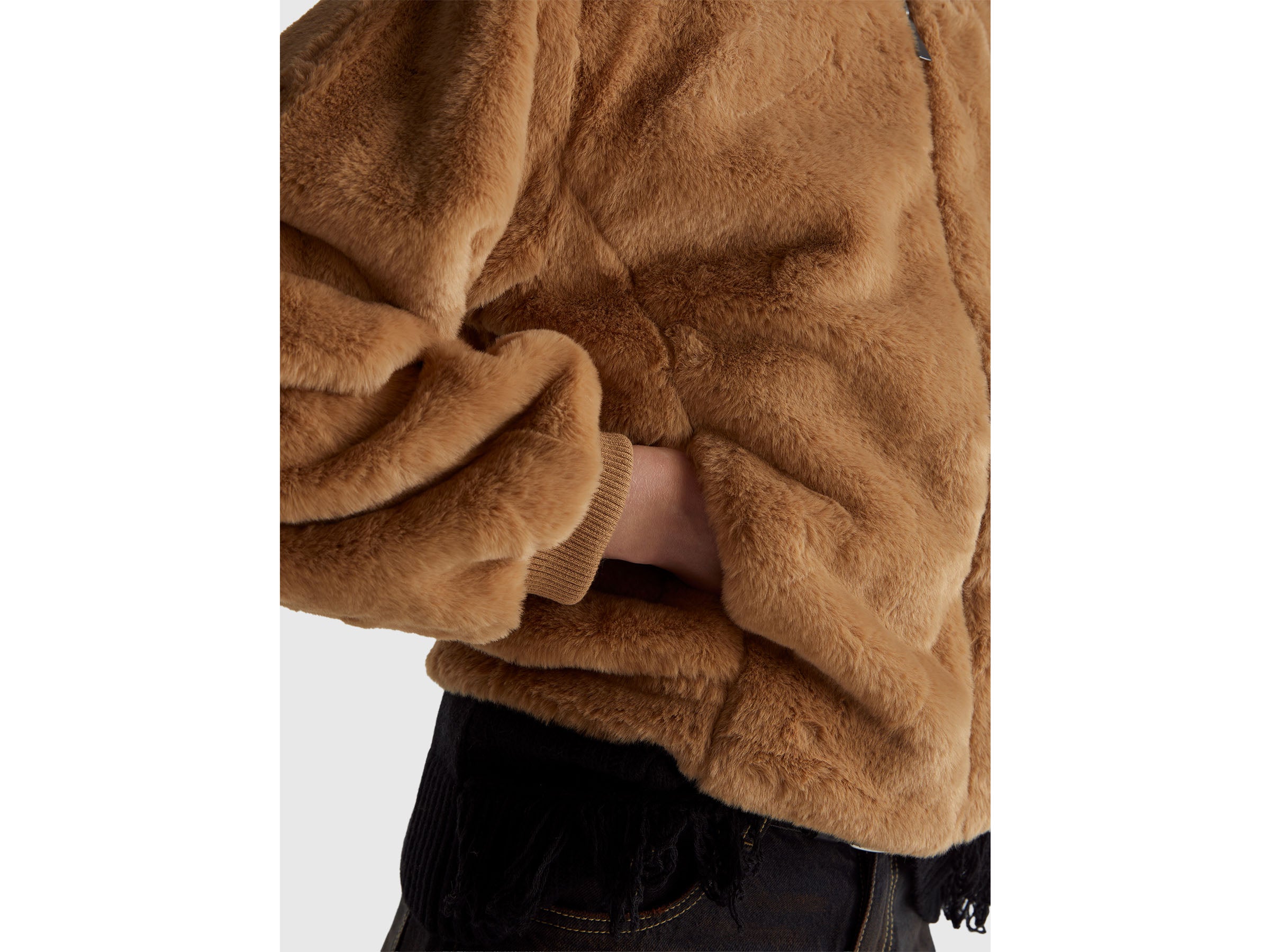 United Colors of Benetton Bomber Pelliccia Sintetica M