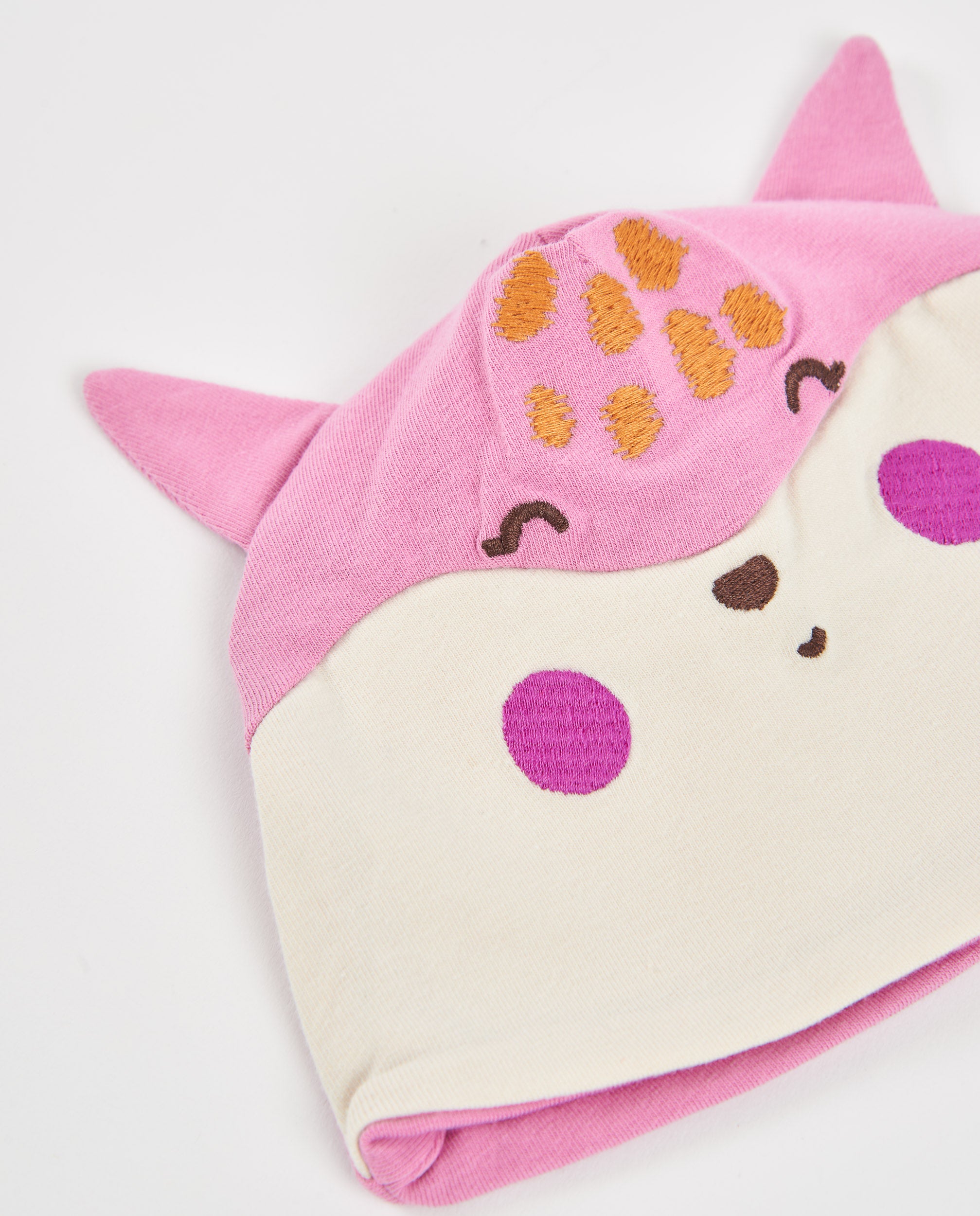 TucTuc Cappello bebè maglia volpe rosa taglia U