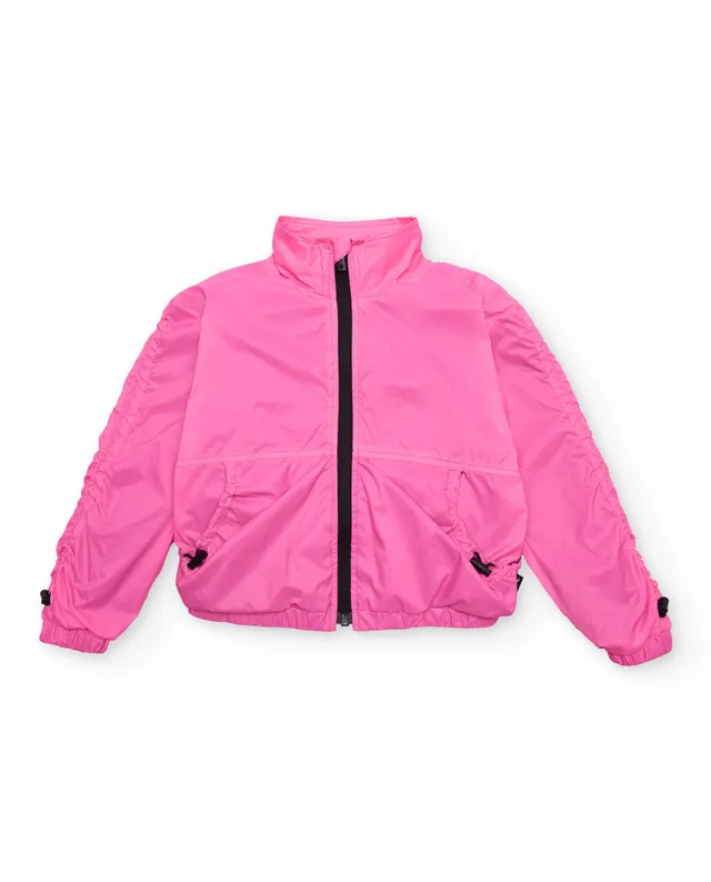 TucTuc Giacche Giacca Rosa Bambina Leggera Zip