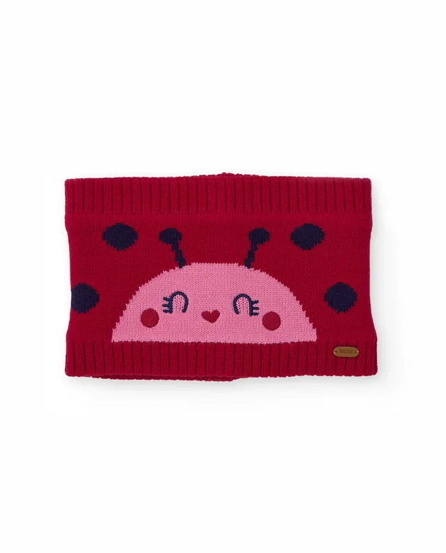 TucTuc Accessori Scaldacollo Bambina Maglia Rosso