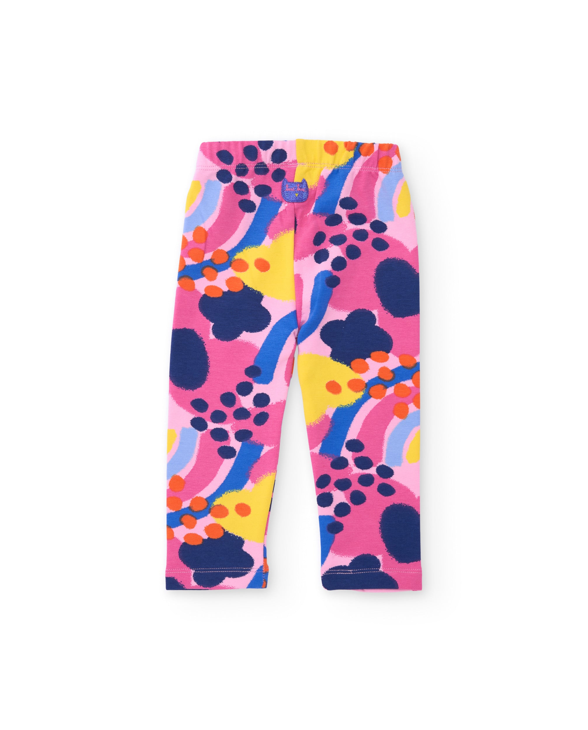 TucTuc Completi tuta bimba felpa leggings fiori rosa