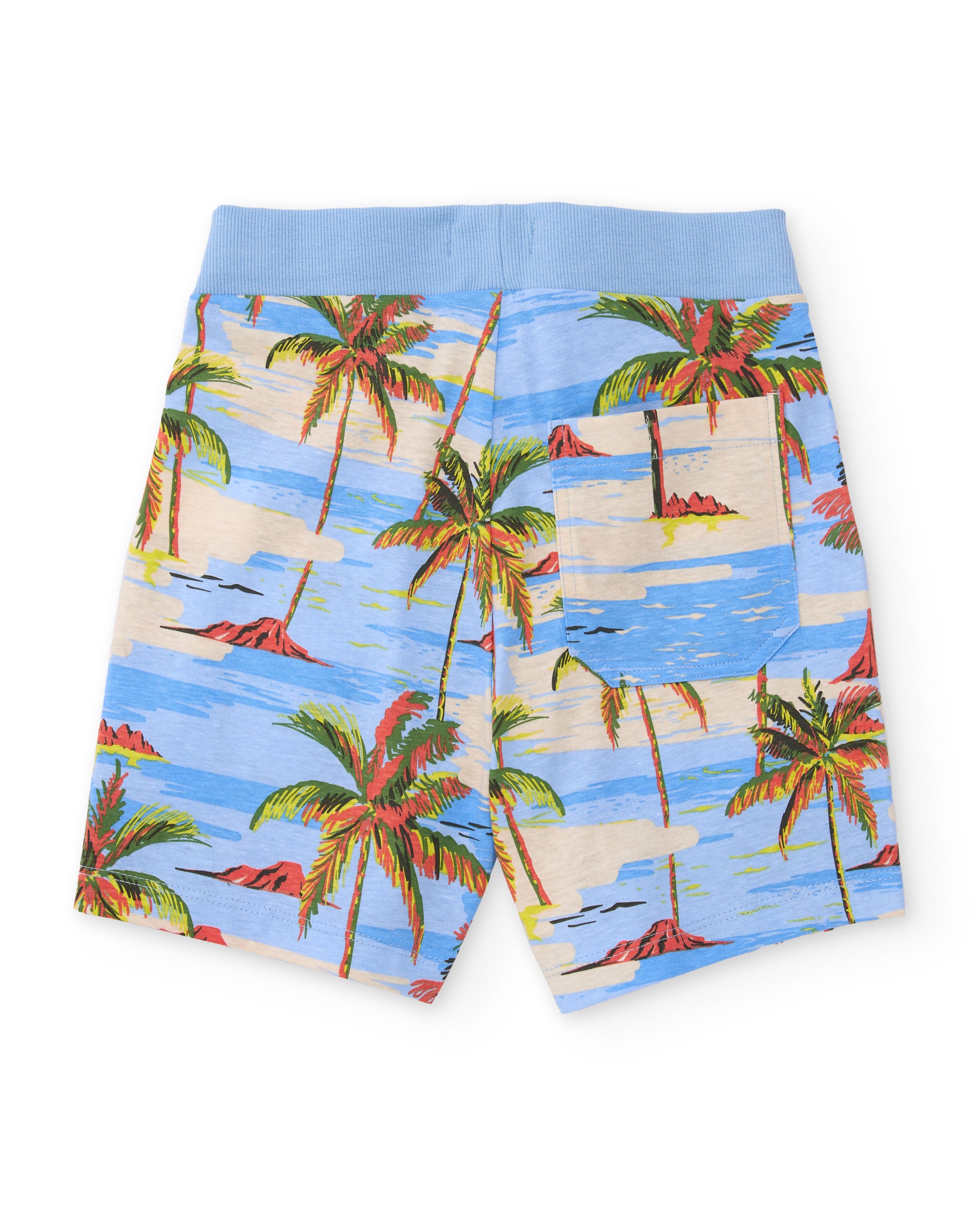 TucTuc Bermuda bermuda bambino blu stampa palme