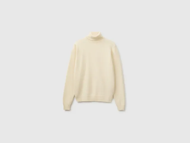 United Colors of Benetton Dolcevita lana merino taglia M