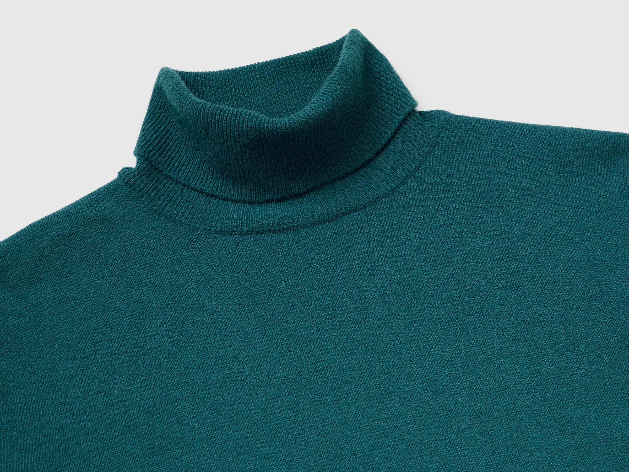 United Colors of Benetton Merino Turtleneck maglione lana M merino