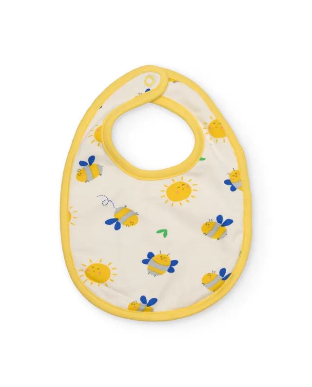 TucTuc Accessori pack bavaglini neonato apina crudo 2pz