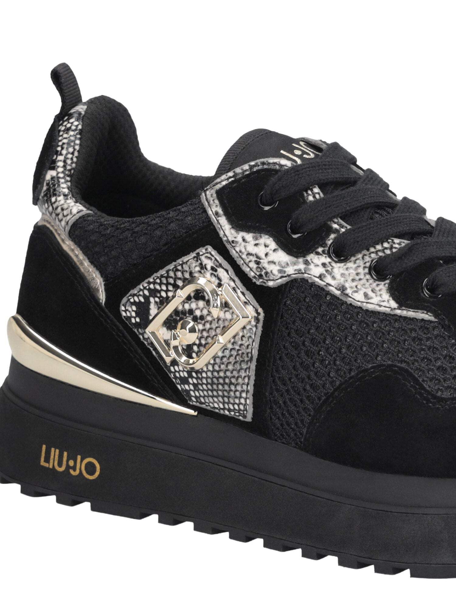 Liu Jo BF5009PX684 Sneakers donna pelle nero 37 EU