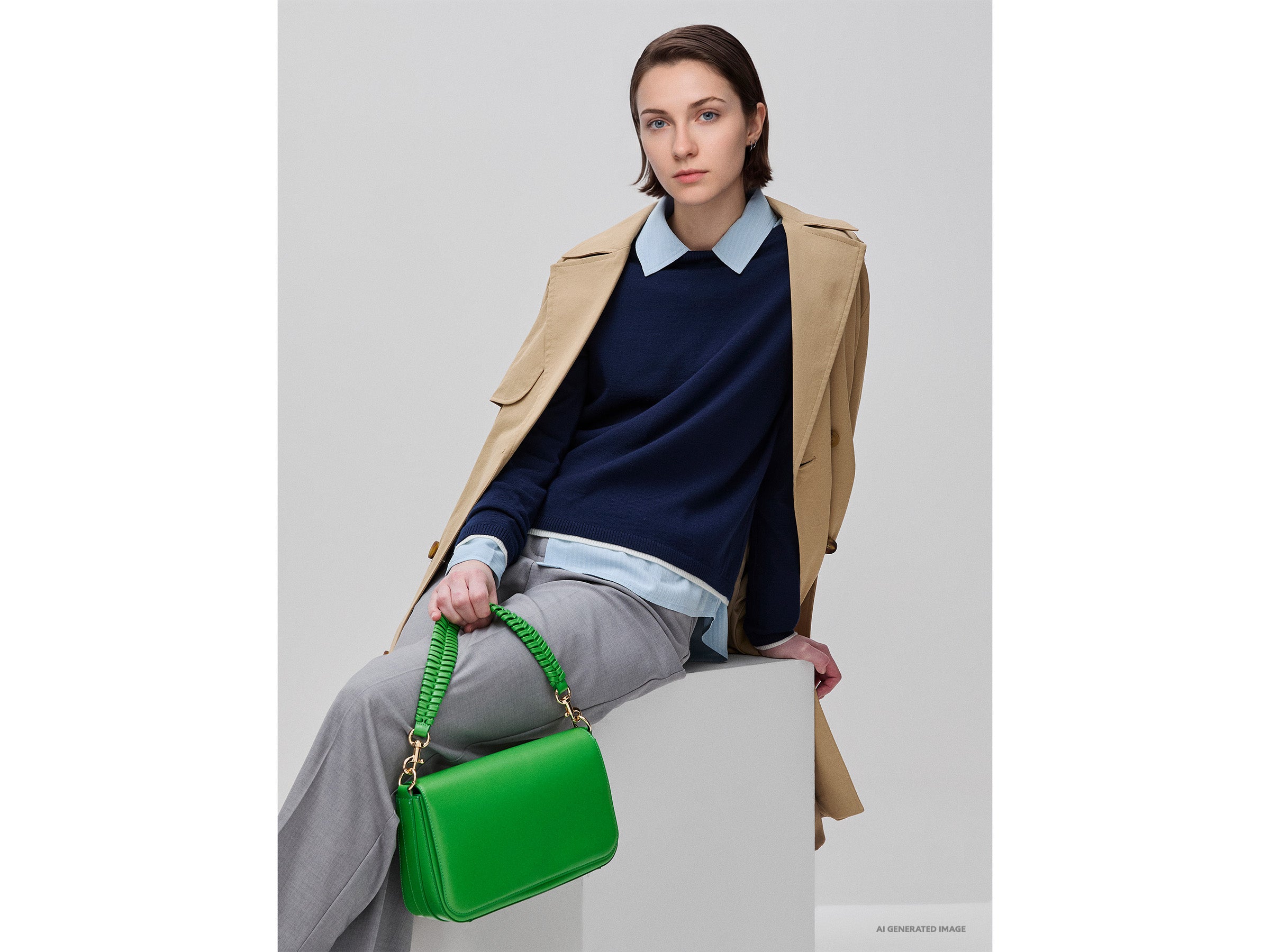 United Colors of Benetton maglione Merino scollo barca donna