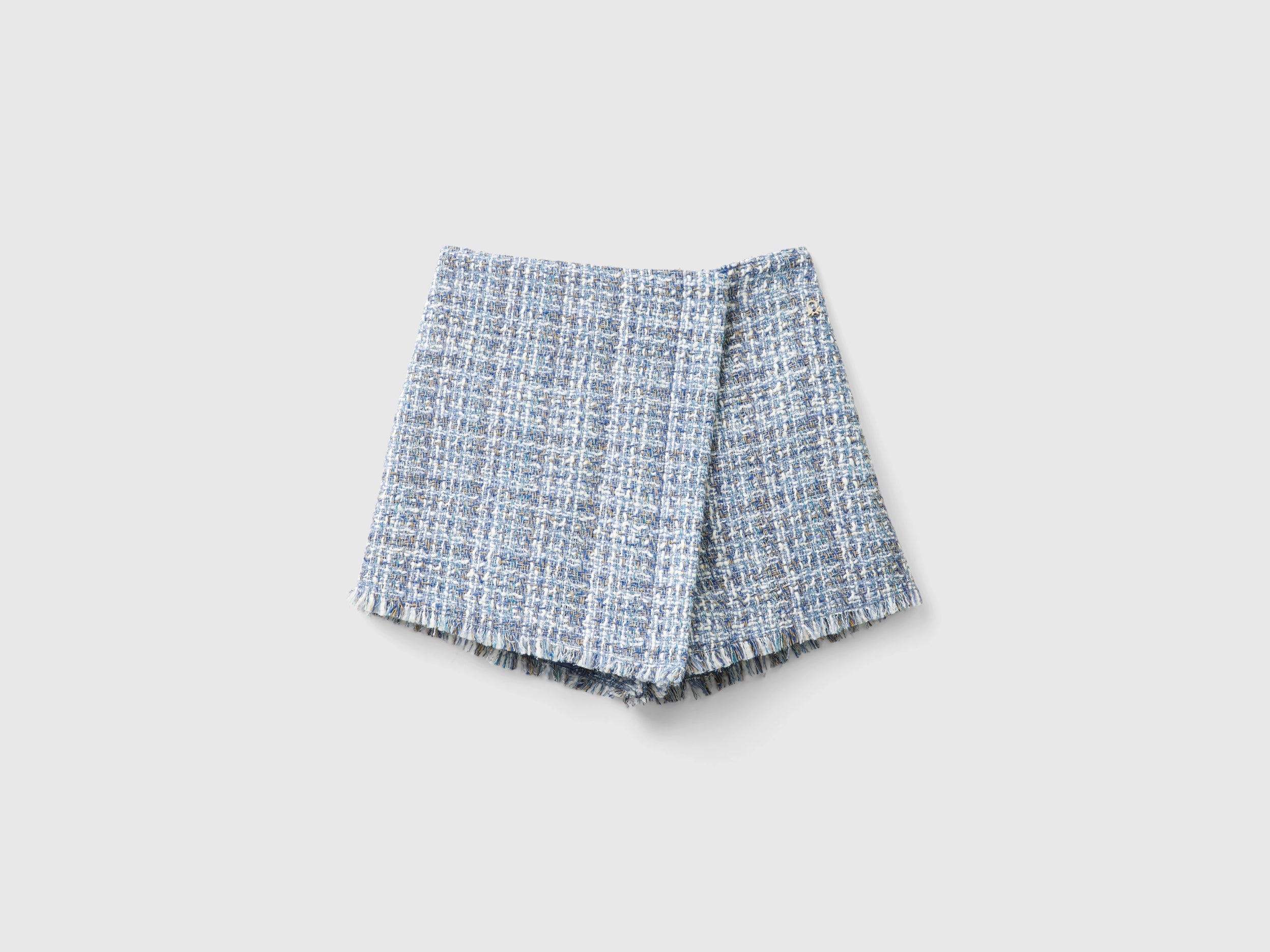 United Colors of Benetton Tweed Culottes pantaloni lana bouclé