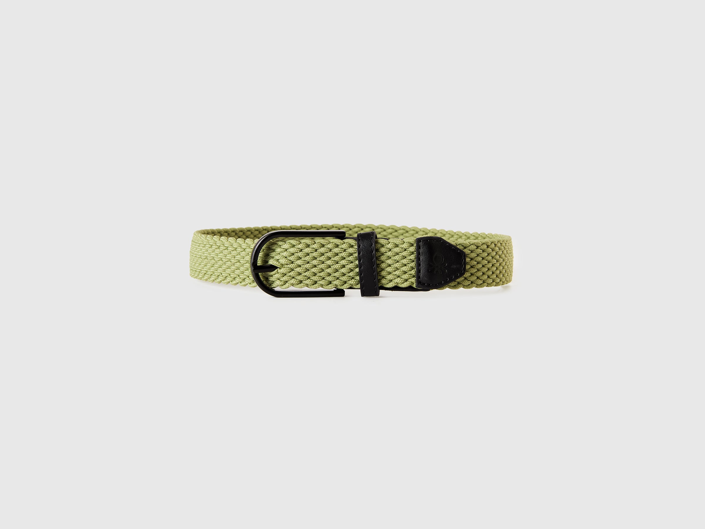 United Colors of Benetton Cintura Elastica Intrecciata fibbia metallo