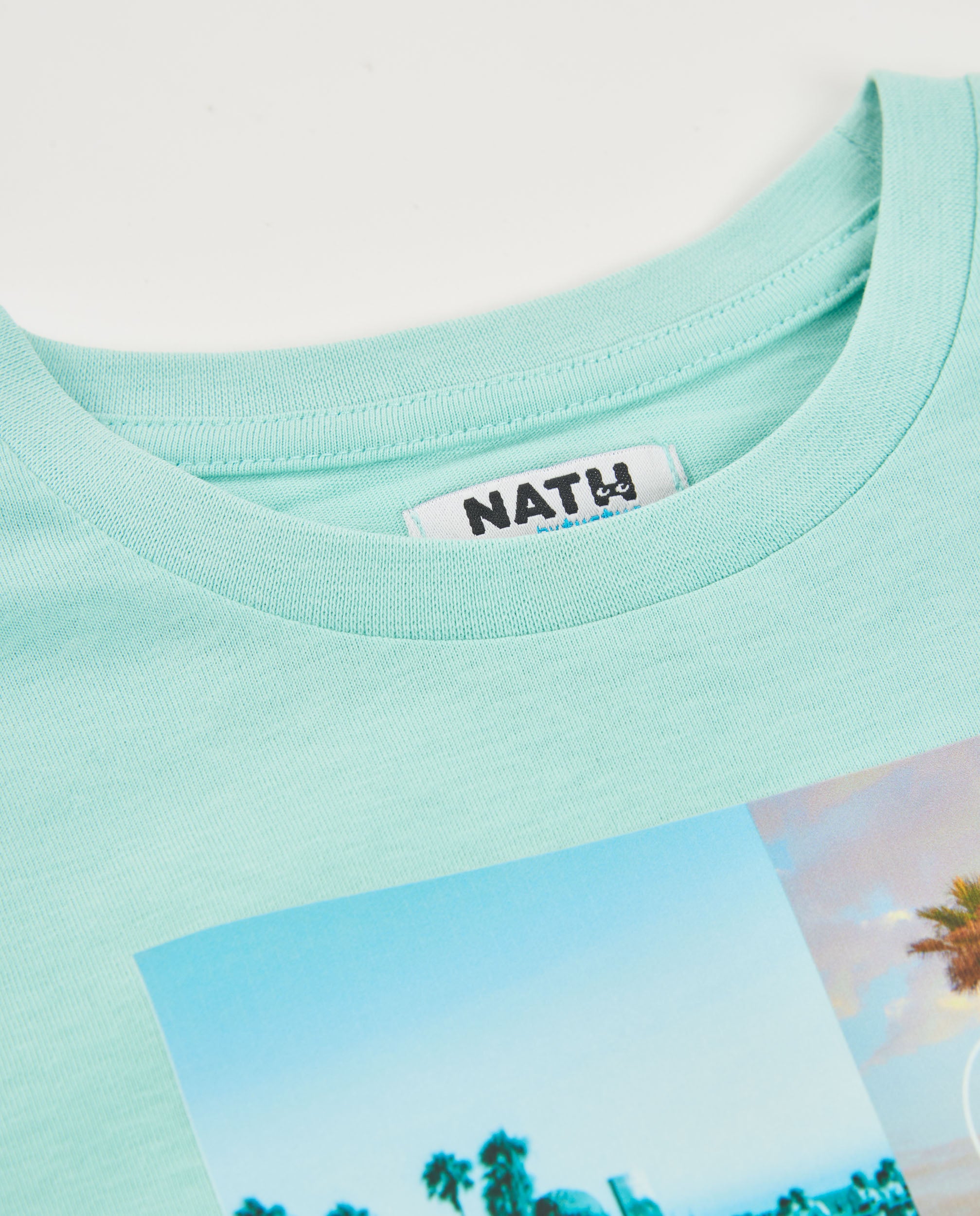 TucTuc Magliette Maglia Urbana T-shirt Turchese Cotone