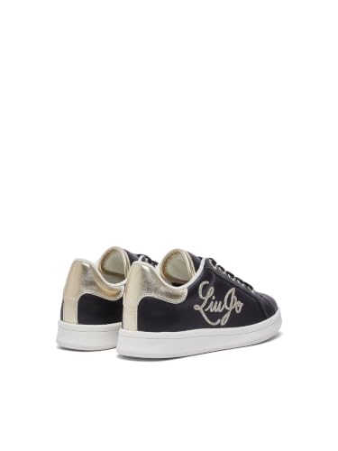 Liu Jo Sneakers Logo Glitter Bambina 32 EU Nere