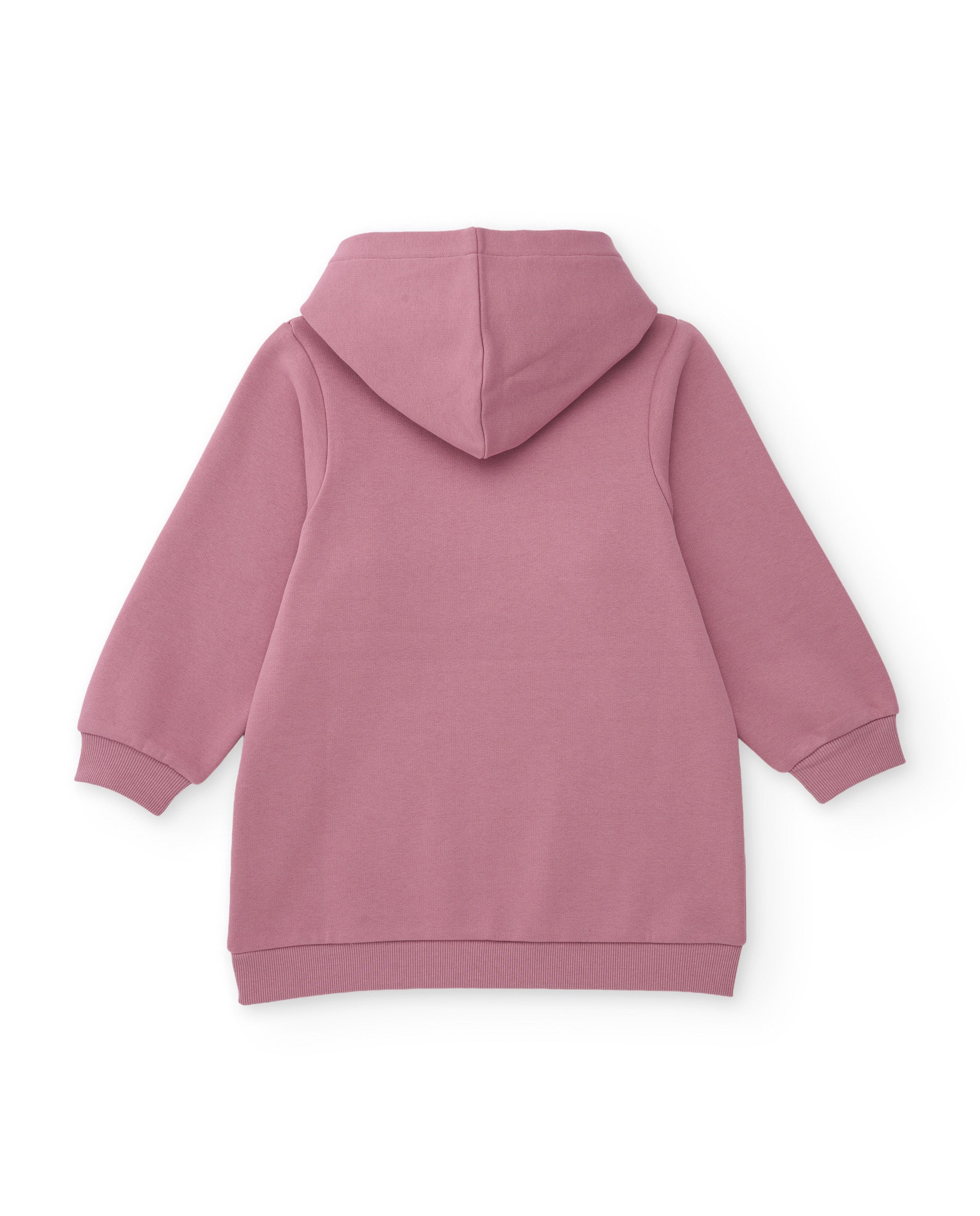 TucTuc Vestiti Vestito felpa bimba rosa cappuccio
