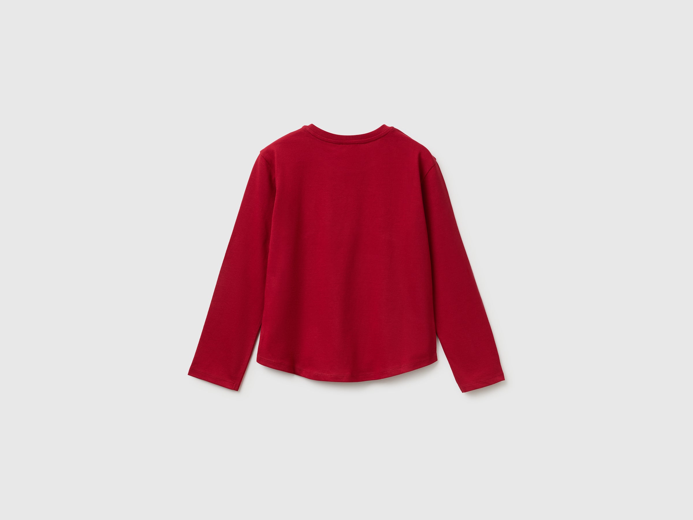 United Colors of Benetton T-Shirts T-shirt Cotone Bio S Paillettes