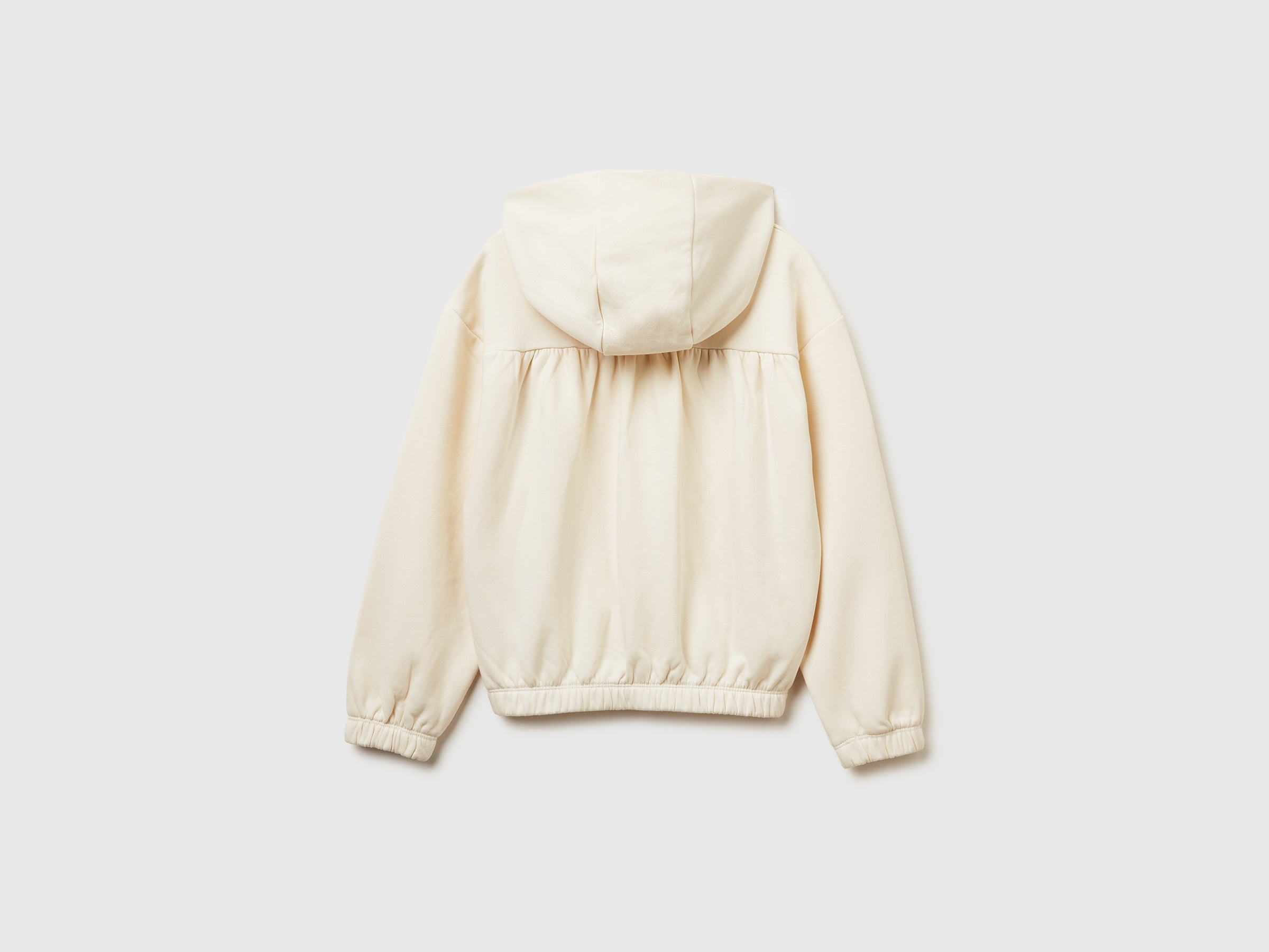 Benetton Sweatshirts Warm felpa cappuccio cotone taglia M