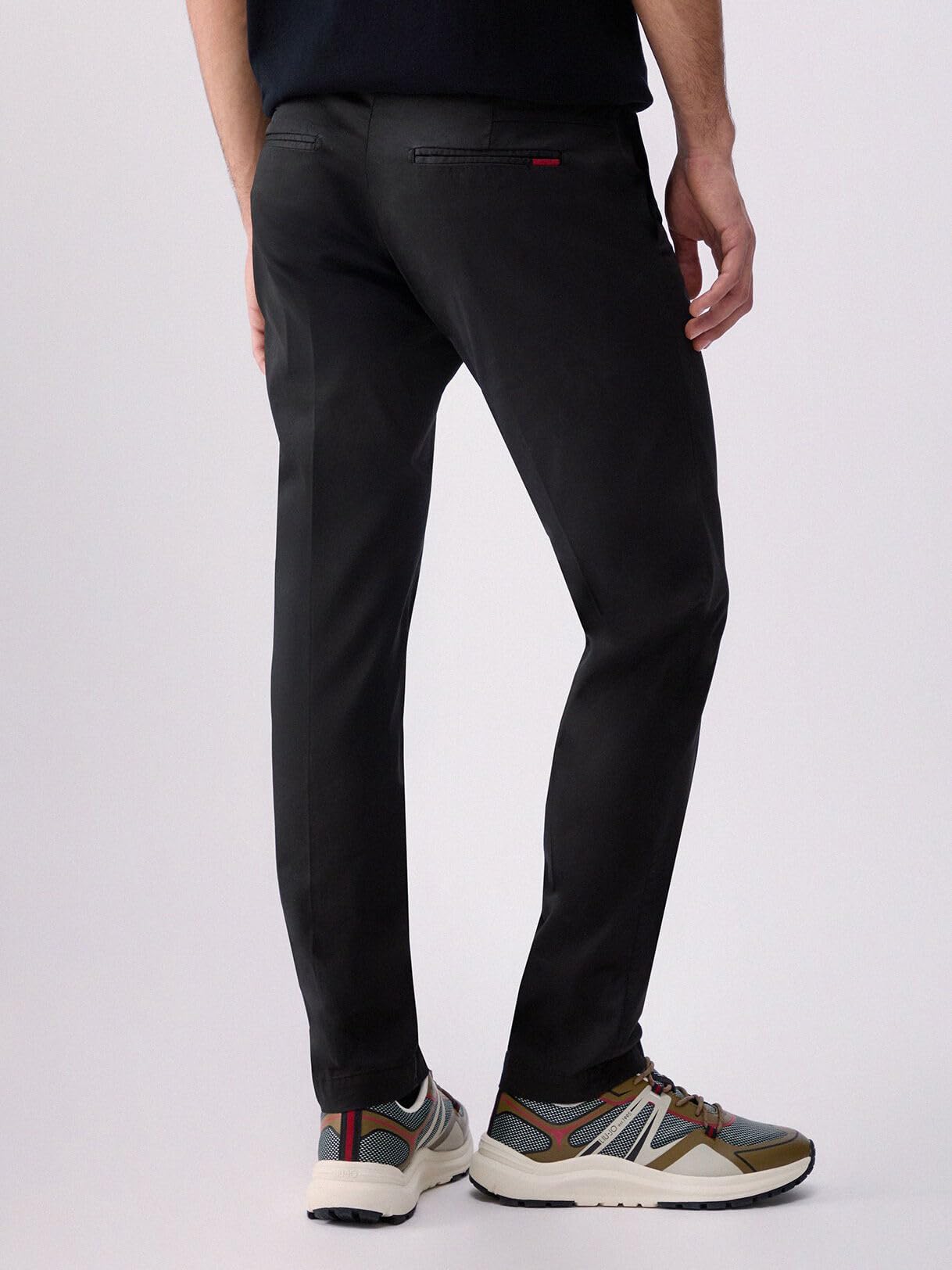 Liu Jo Pantaloni Chino in Raso Pantaloni Raso Elegante
