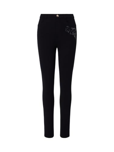 Liu Jo Pantaloni Skinny pantaloni taglia L ricamo gioiello