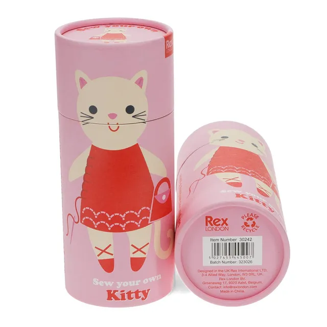 Rex London Gatto kit creativo cucito feltro 21 cm