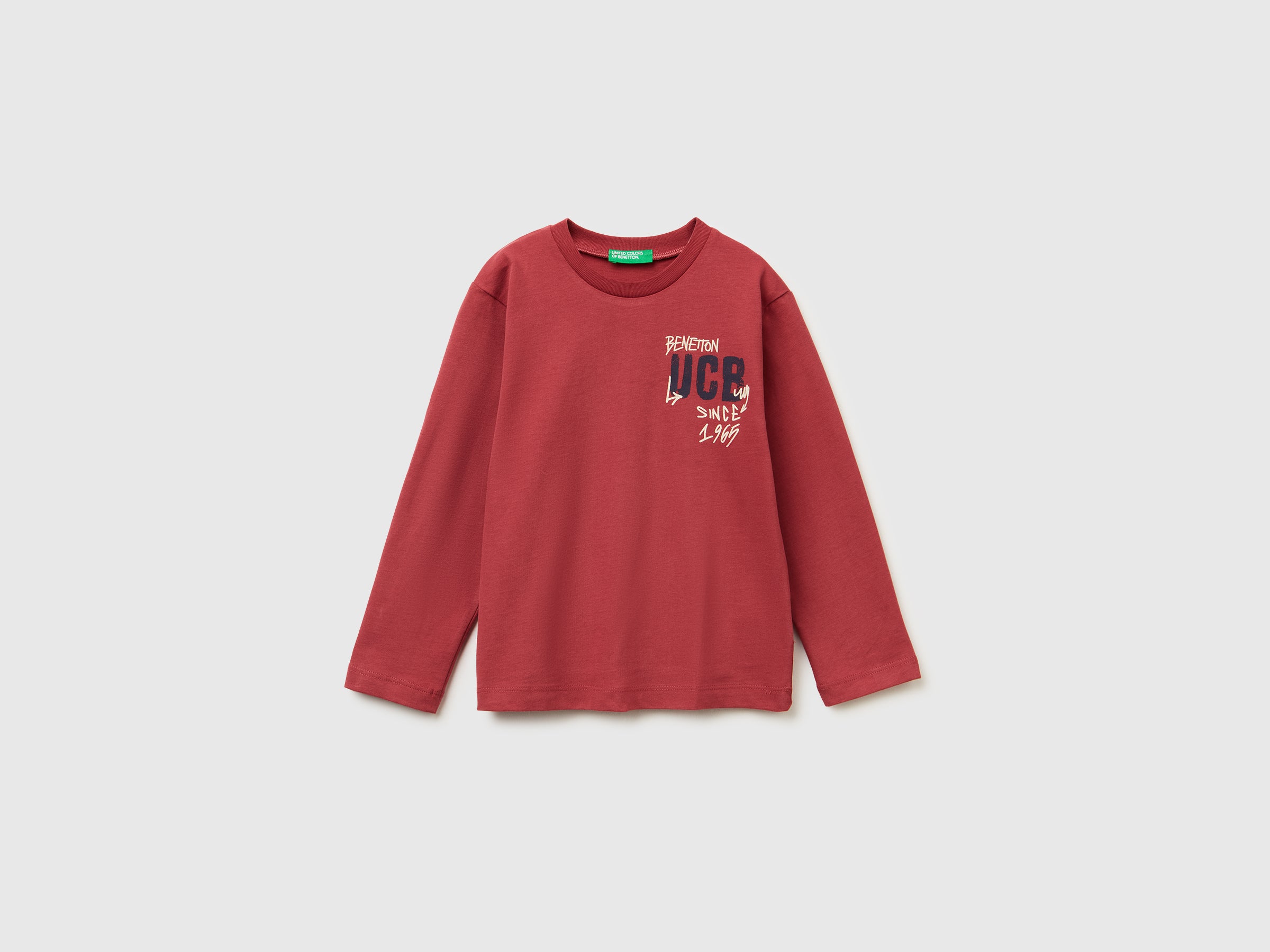 United Colors of Benetton T-Shirt Girocollo Cotone Biologico Neonato