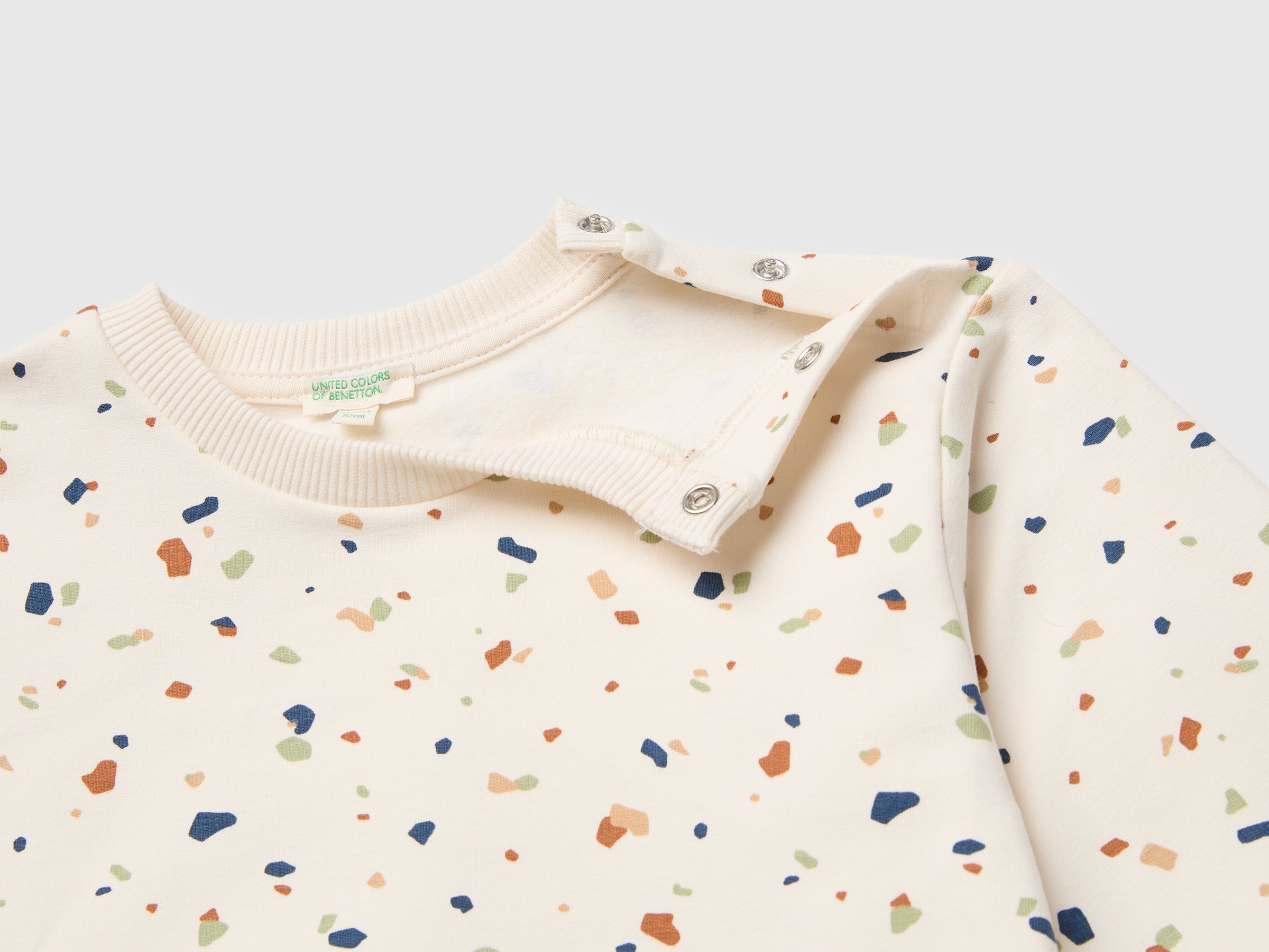 United Colors of Benetton Tuta fantasia completo neonato cotone bio
