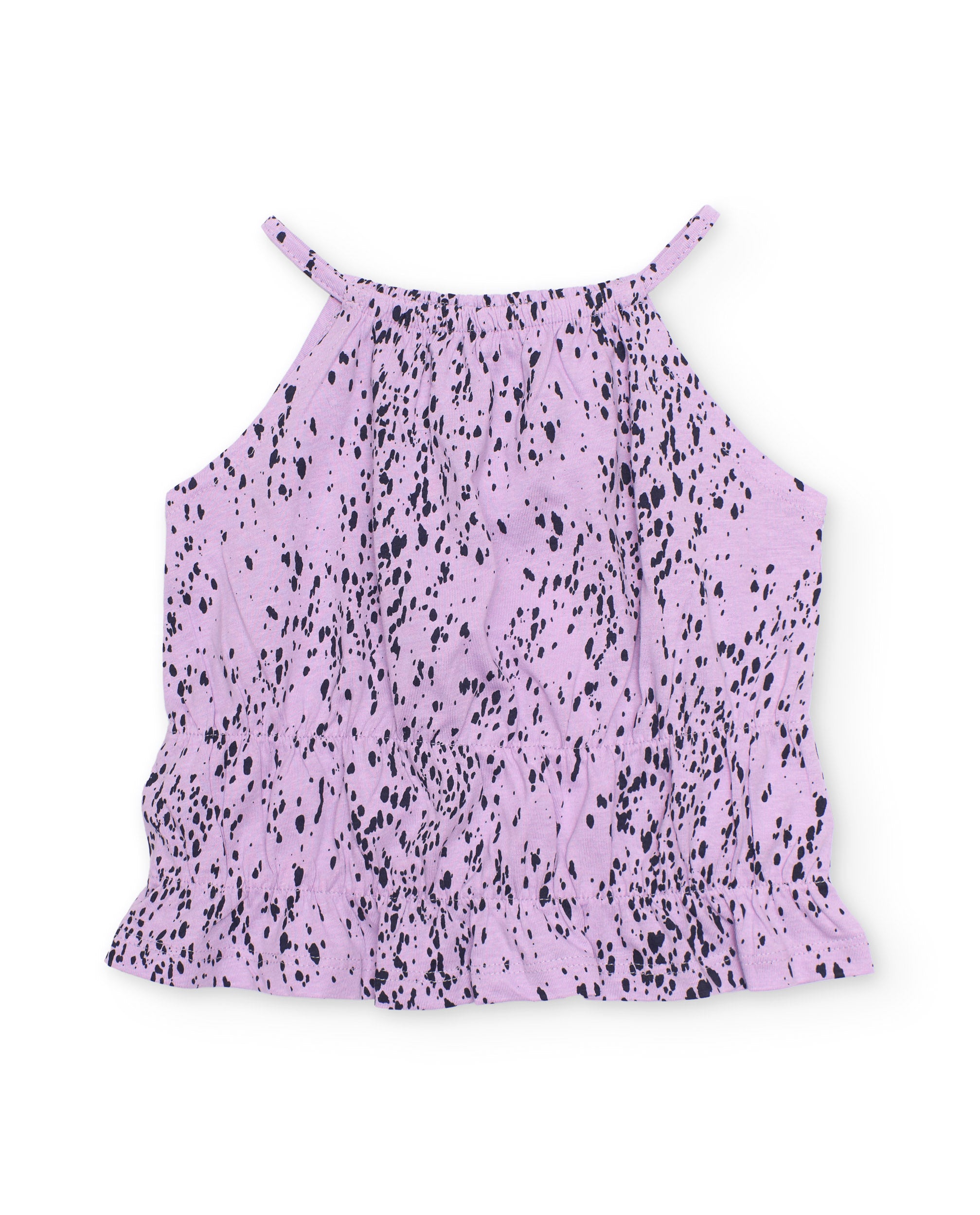 TucTuc Completi Completo Bambina Lilla Top e Shorts Blu