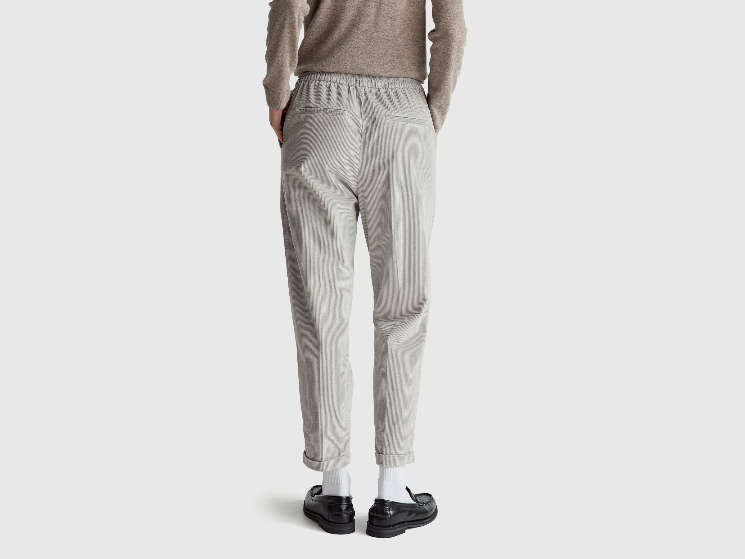 United Colors of Benetton Trousers Chinos velluto pantalone M stretch