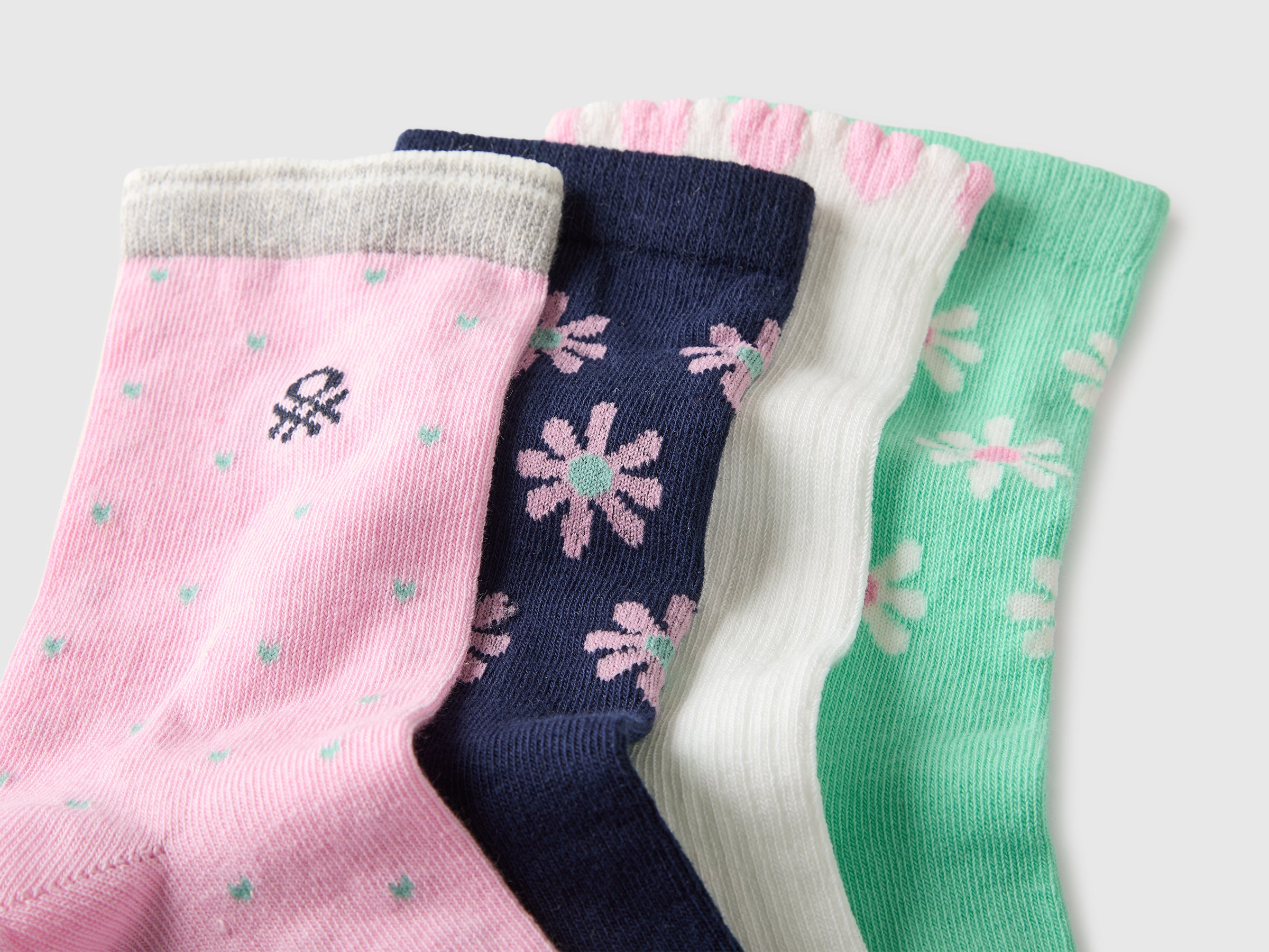 United Colors of Benetton Accessories calzini spugna 4 paia