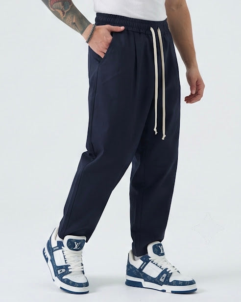 Sottosopra AN019200 Pantalone Nero L Cotone Baggy
