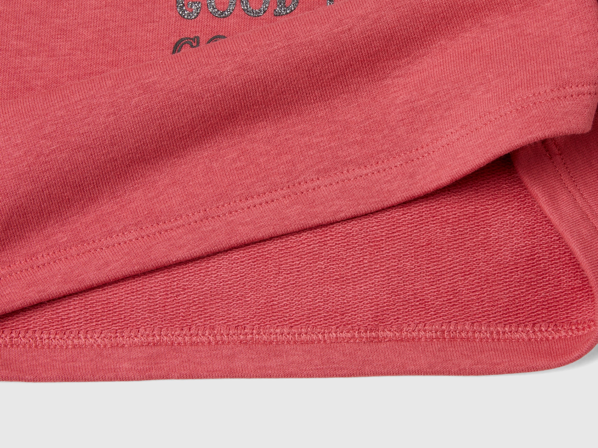 United Colors of Benetton felpa bimba glitter 104 cotone