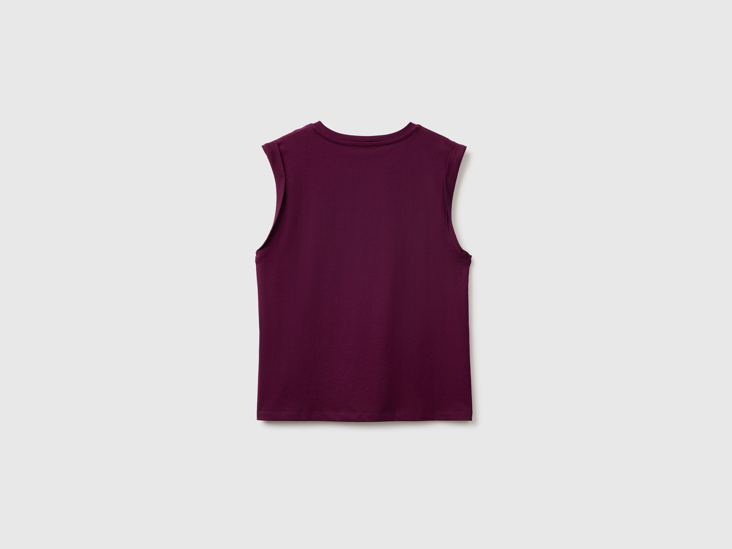 United Colors of Benetton Canotta Cotone Girocollo Smanicata