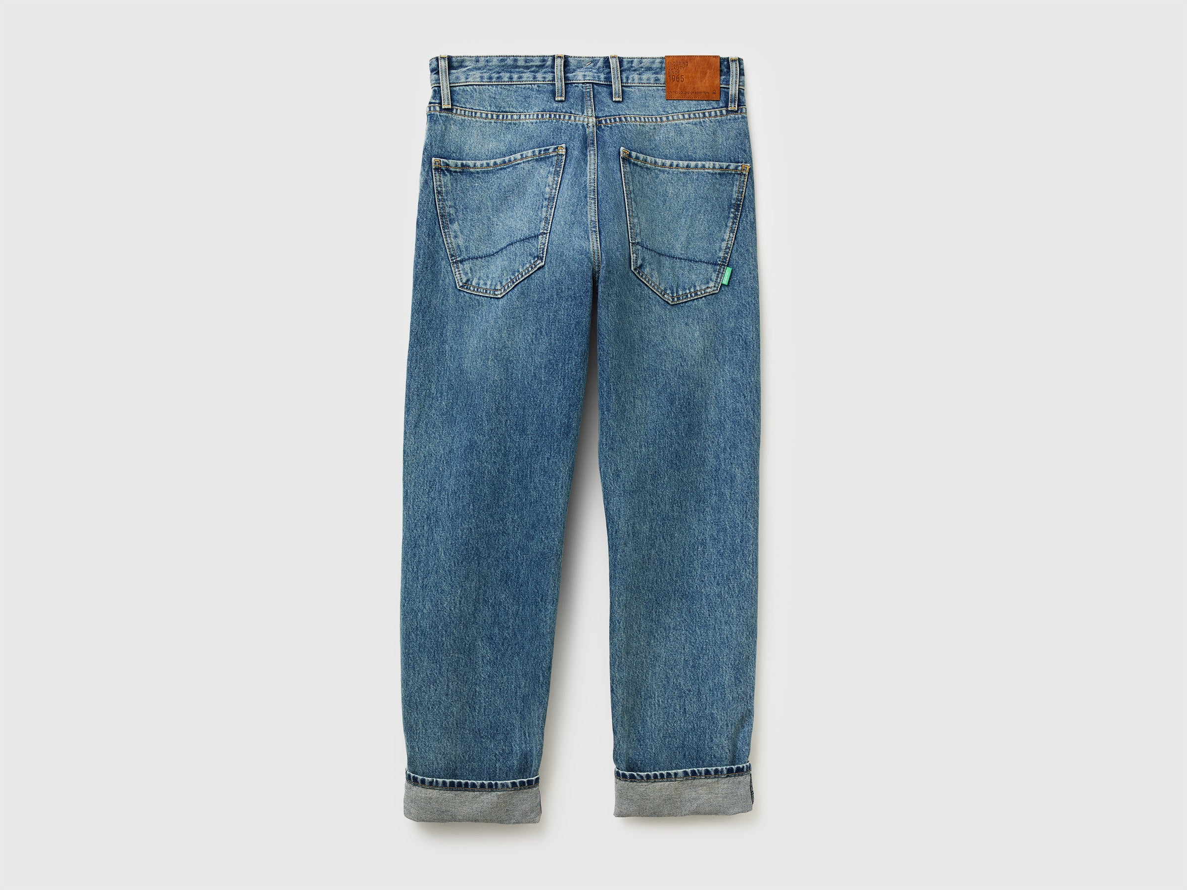 United Colors of Benetton Jeans relaxed fit cotone denim