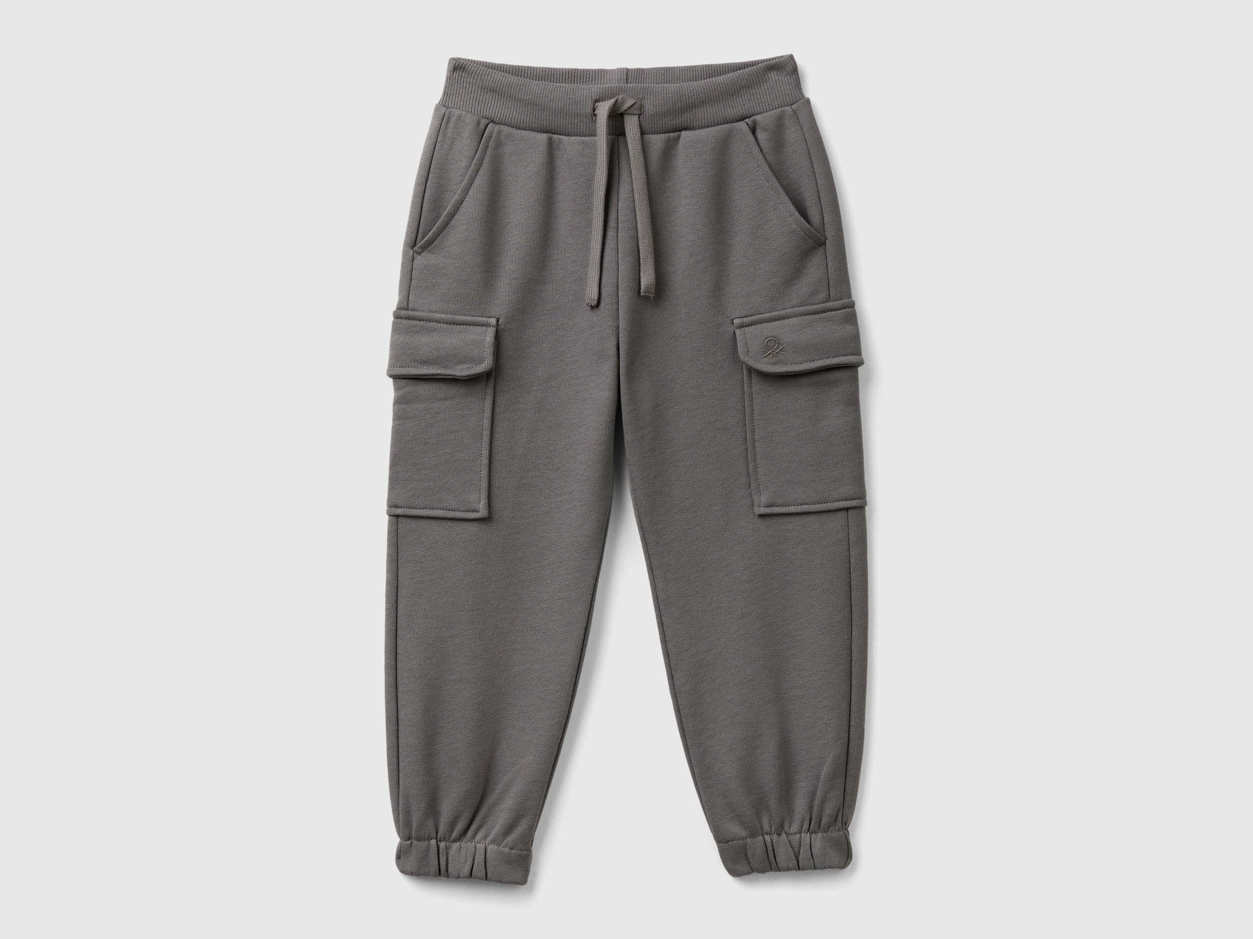 United Colors of Benetton Pantaloni Cargo Felpa Cotone 104