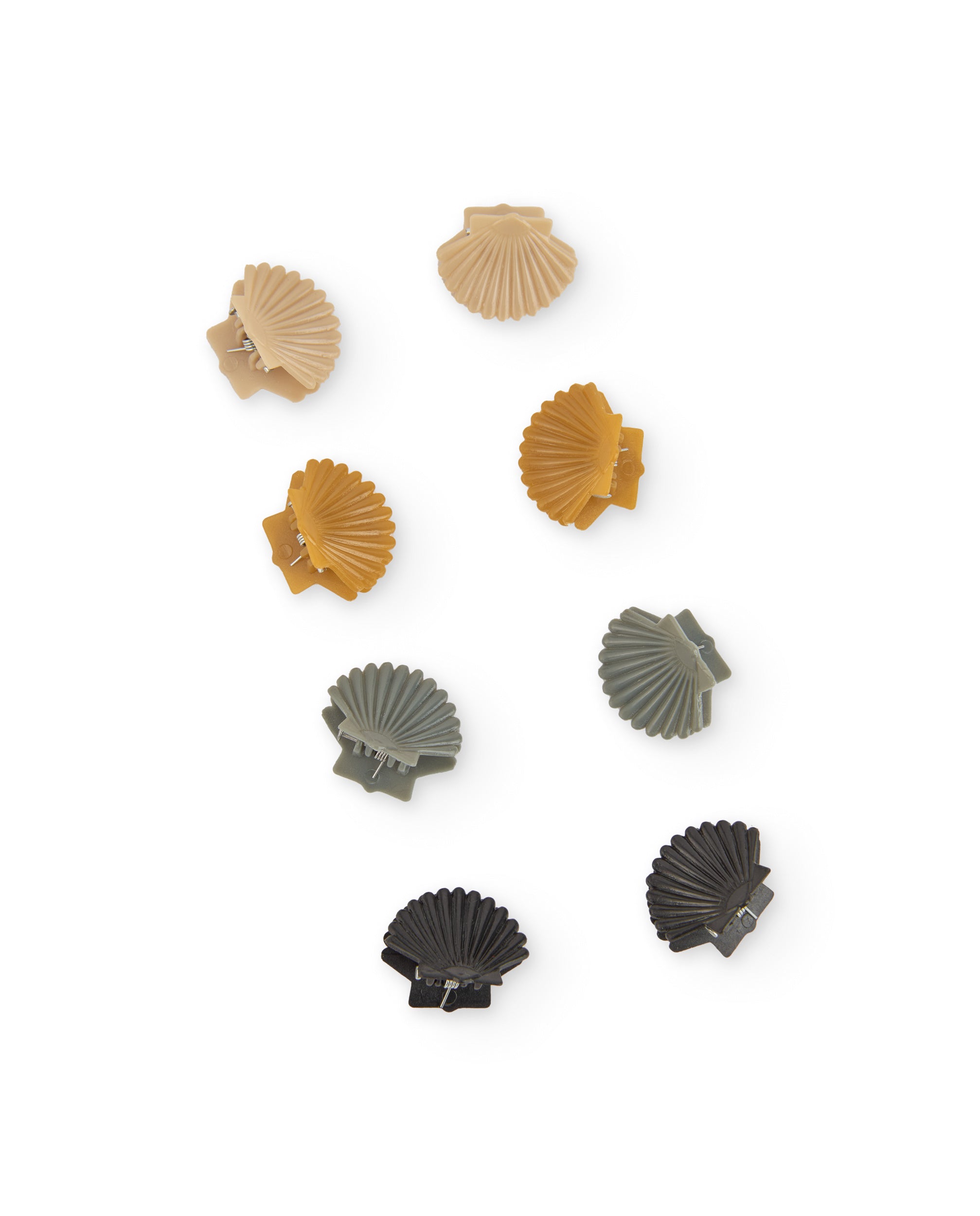 TucTuc Accessori Set Forcine Conchiglia mollette multicolore 8 pz