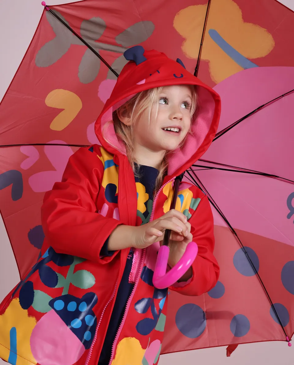 TucTuc Accessori Ombrello Bambina Rosso Coccinella