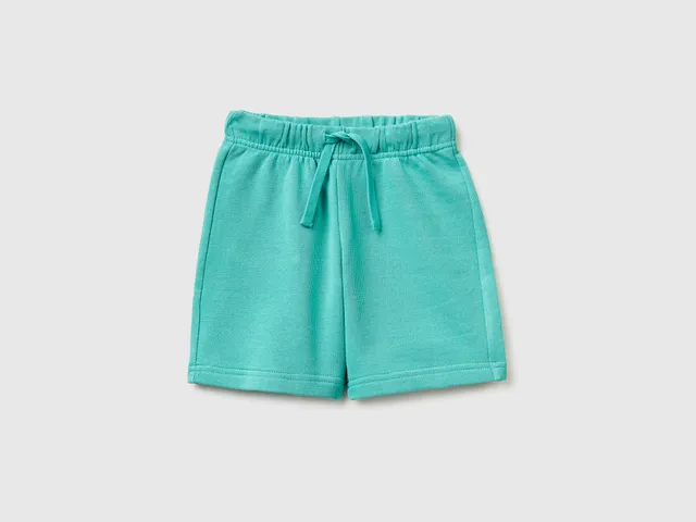 United Colors of Benetton Trousers Bermuda cotone organico 104