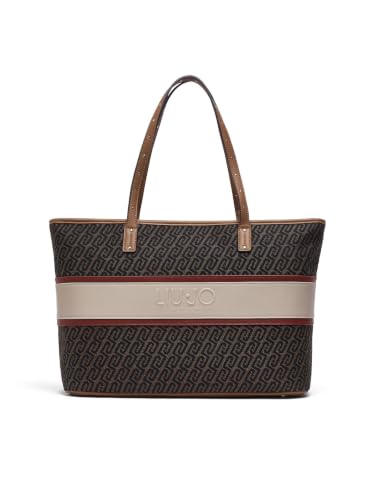 Liu Jo Borsa Tote media monogram 00533 con zip