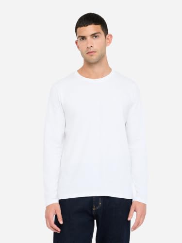 Liu Jo T-Shirt Maniche Lunghe Bianca Taglia L Cotone