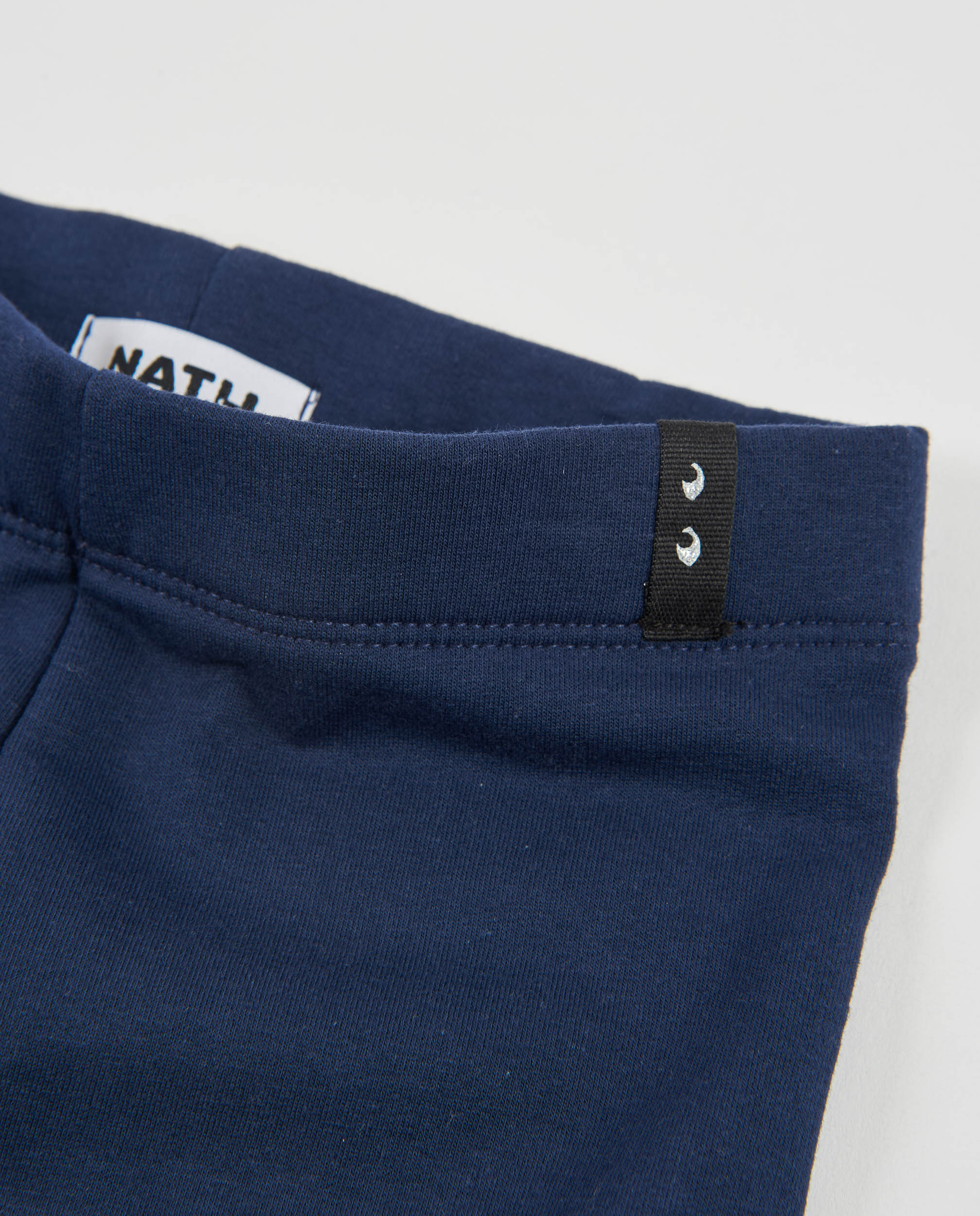 TucTuc Leggings legging bambina felpa blu marino