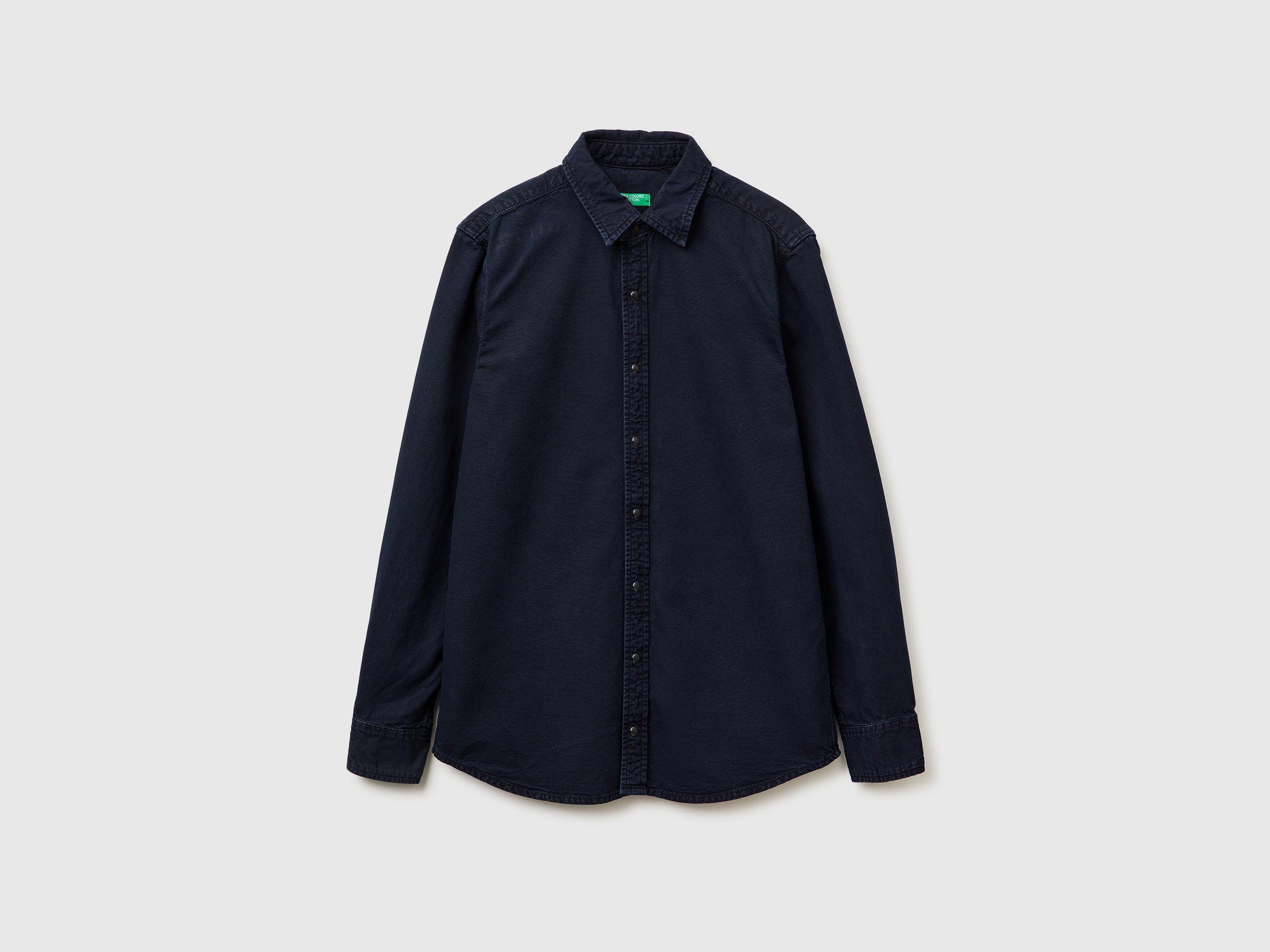 United Colors of Benetton camicia slim cotone manica lunga M