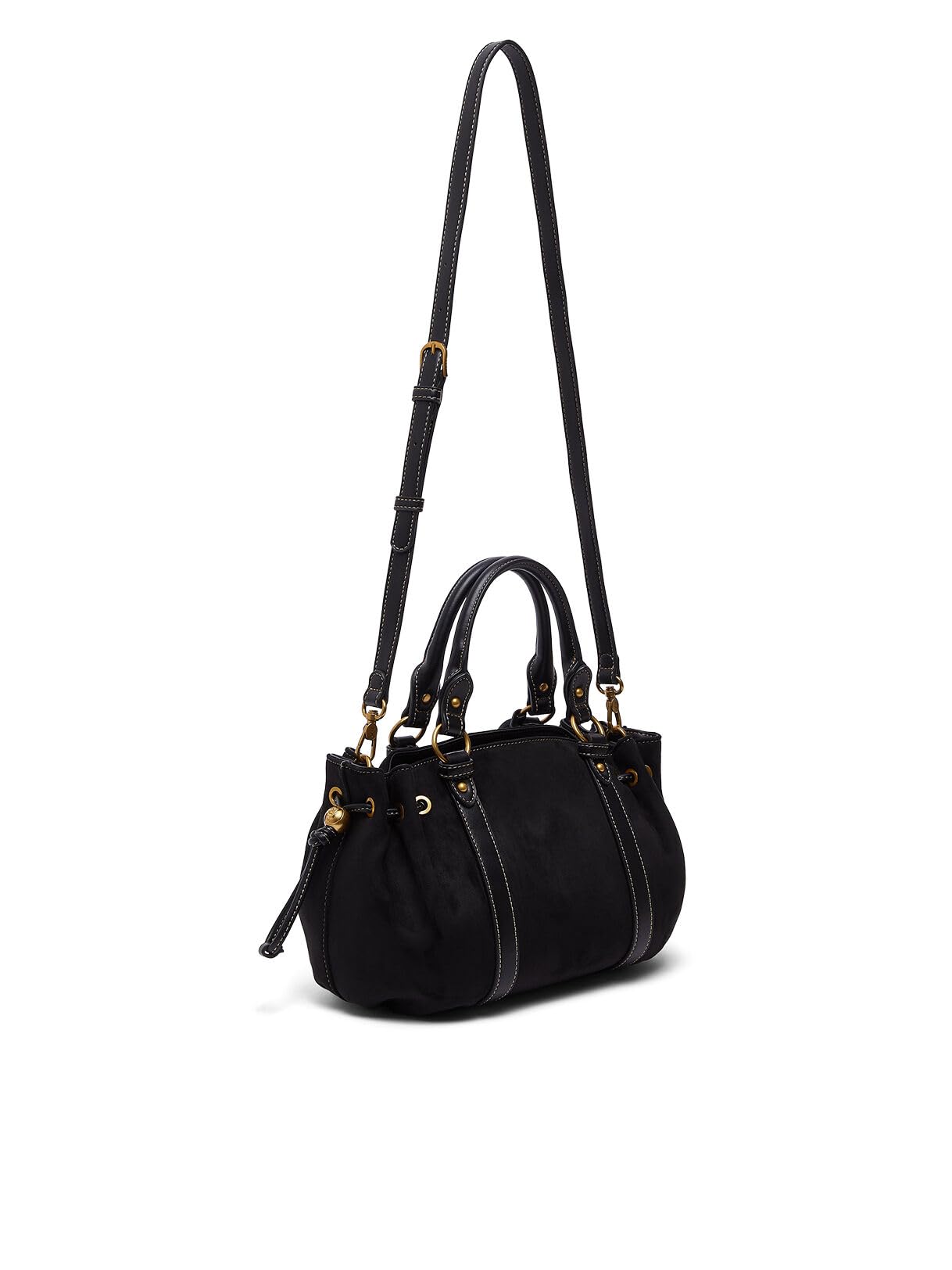 Liu Jo Borse Borsa piccola con coulisse borsetta nero microfibra