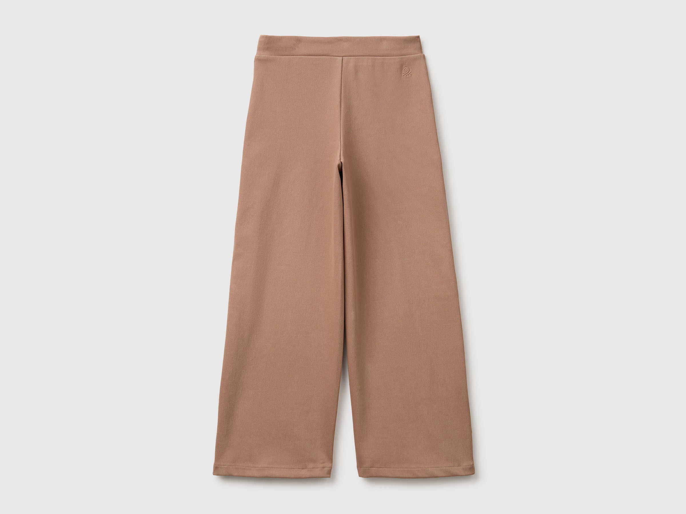United Colors of Benetton Pantaloni Palazzo Cotone Gamba Larga
