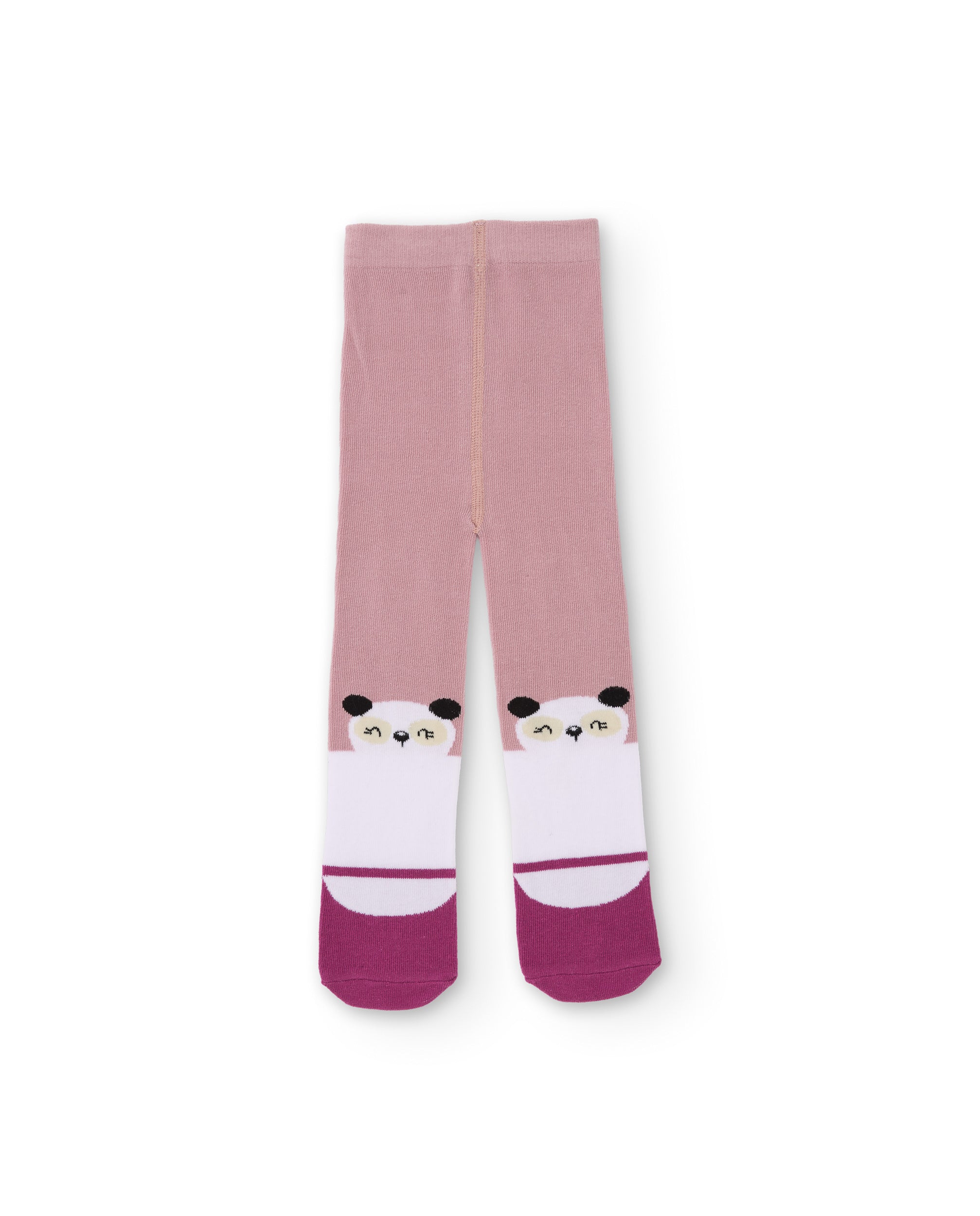 TucTuc Accessori collant bambina rosa stampa panda