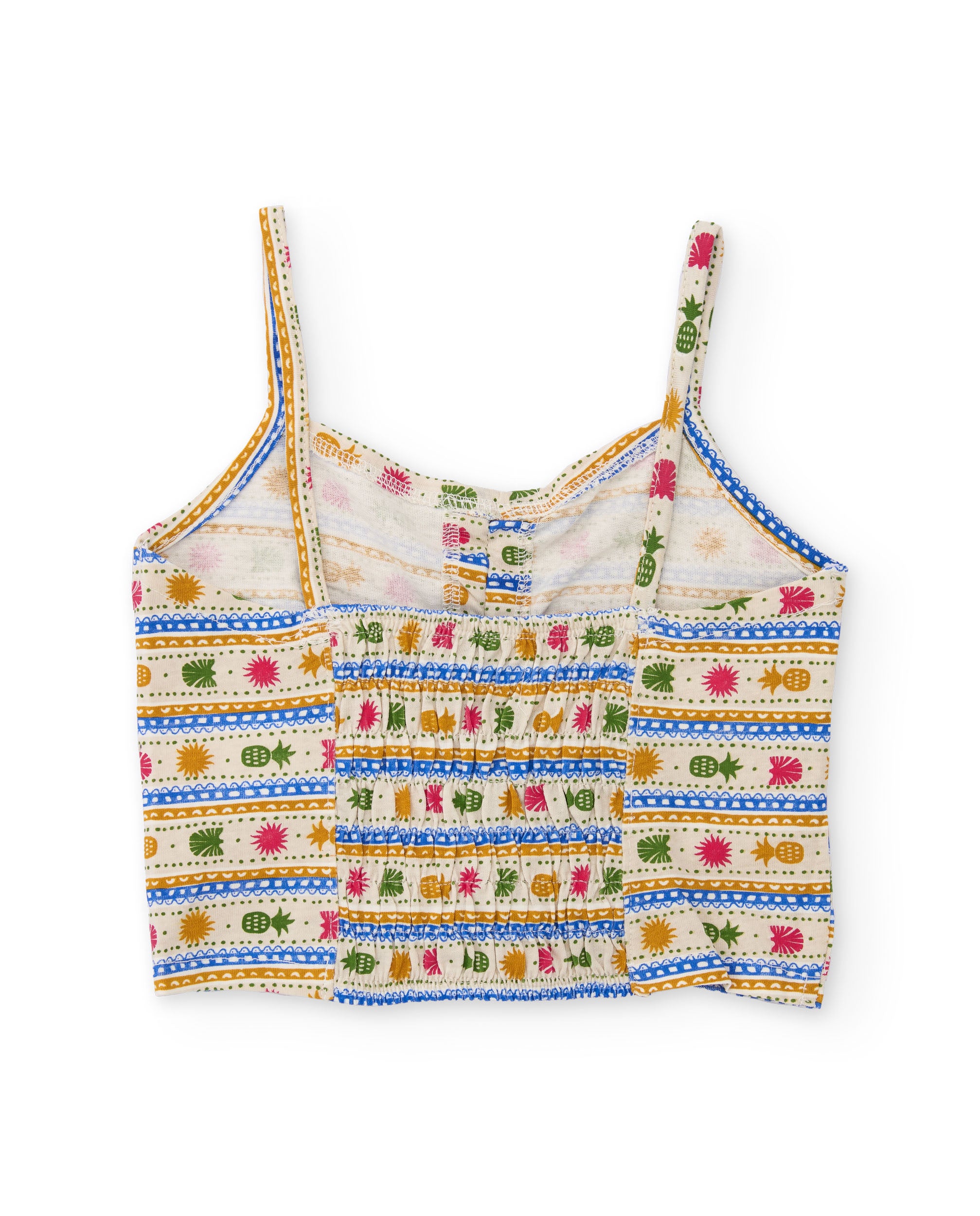 TucTuc Magliette top bimba maglia beige frutta 4 anni