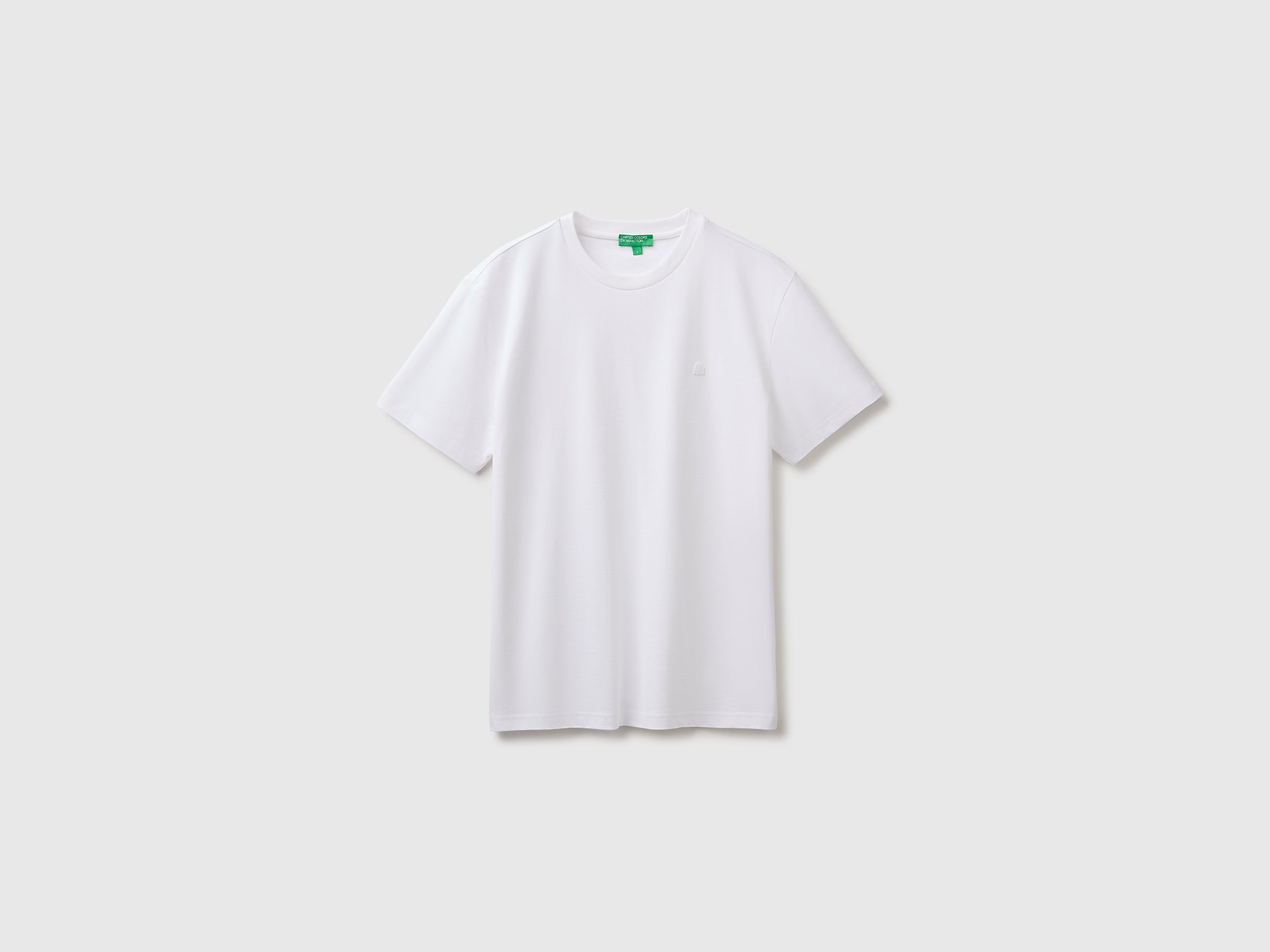 Benetton T-shirt Cotone Biologico Maglietta XS Maniche Corte