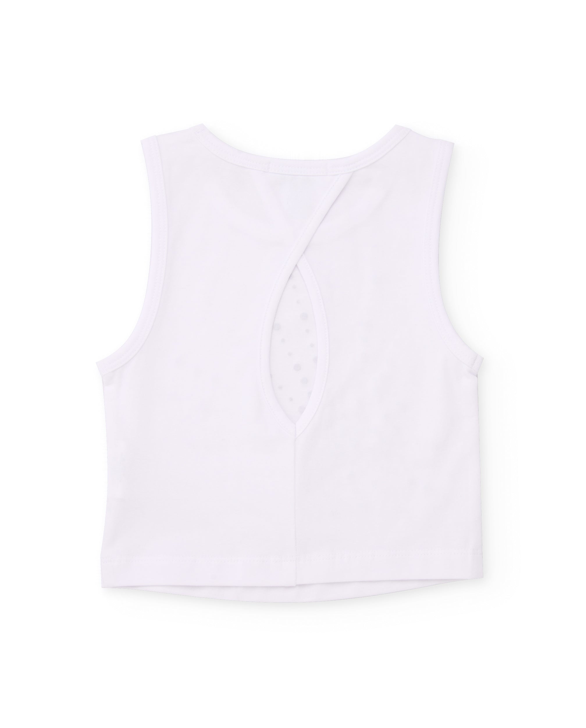TucTuc Magliette Top Bimba Bianco 4 Anni Senza Maniche