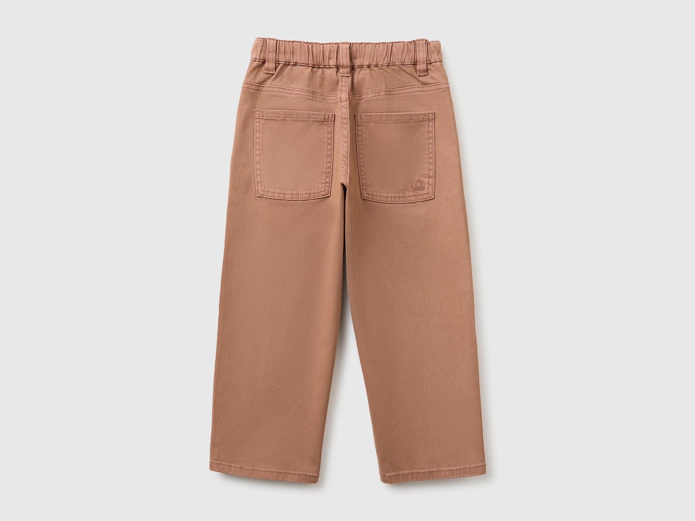 United Colors of Benetton Pantaloni Bambino Cotone Elasticizzato