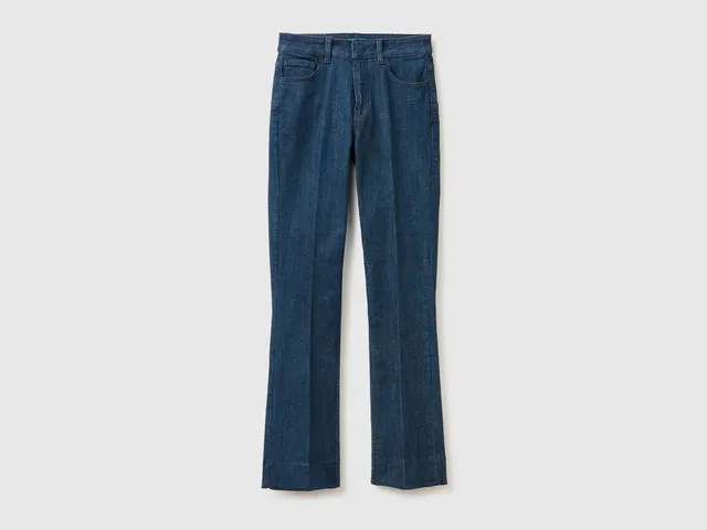United Colors of Benetton Jeans flare bootcut cotone riciclato