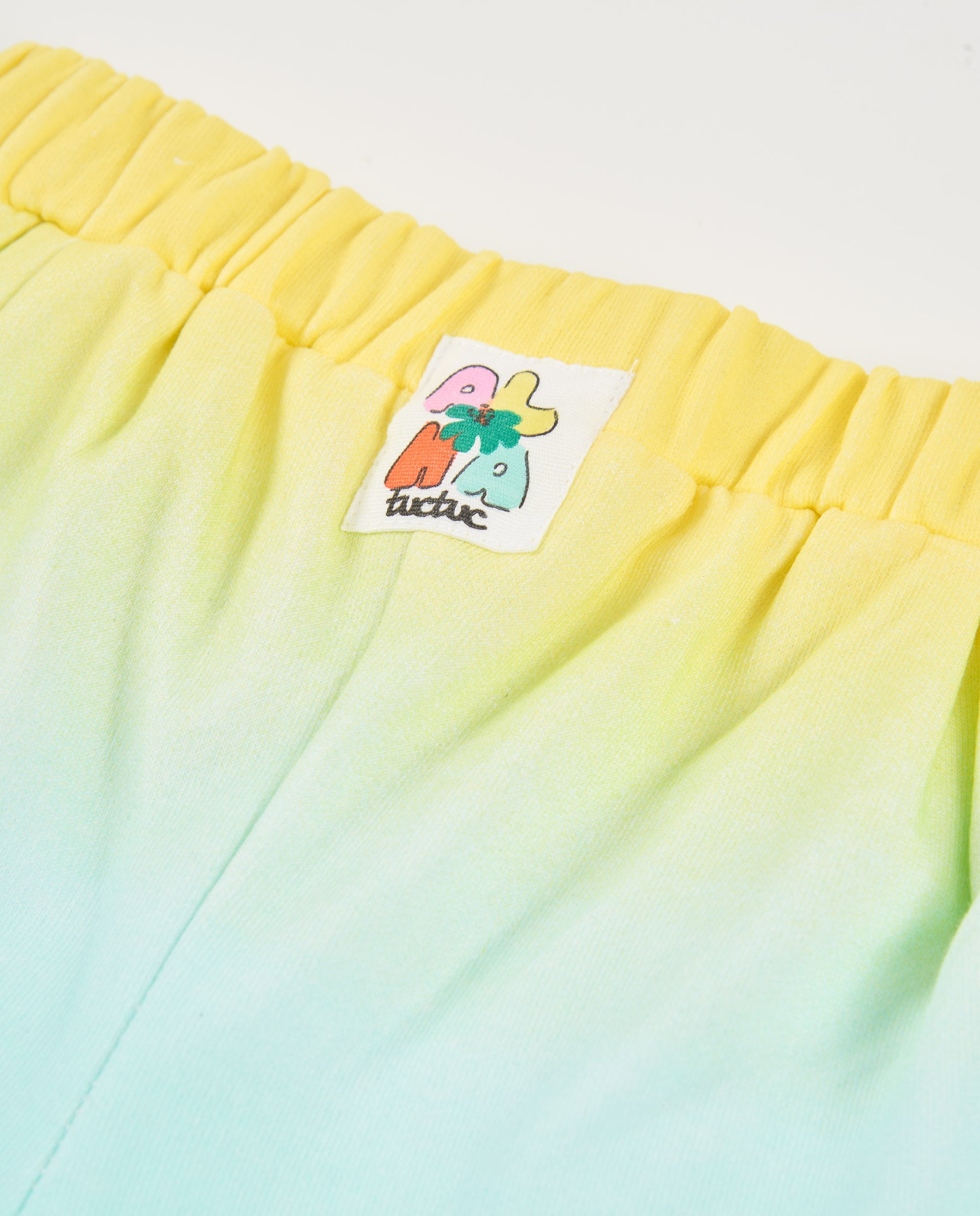 TucTuc Bermuda Shorts Bambina Turchese Fiore Stampato