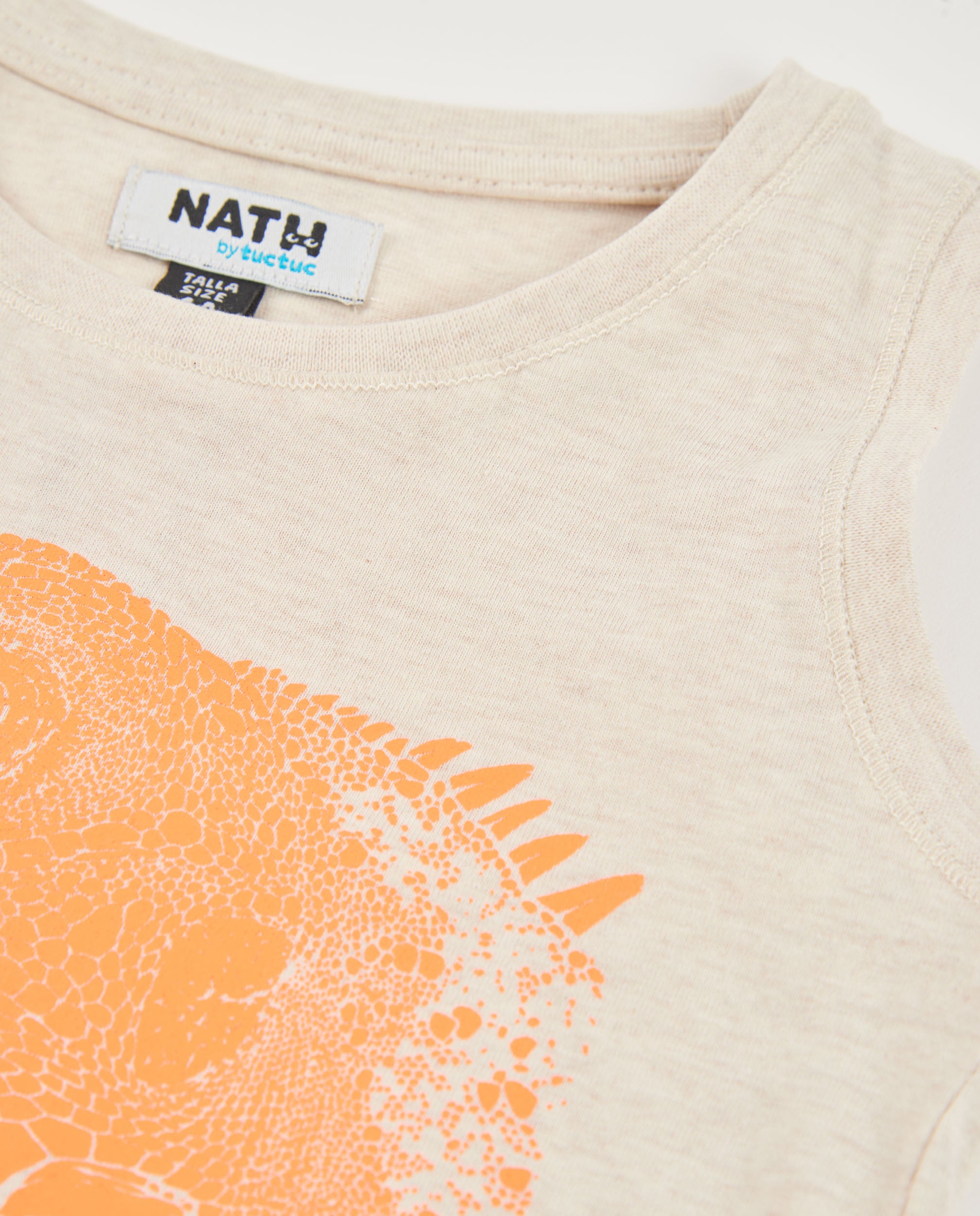 TucTuc Magliette T-Shirt Bambino Stampa Rettile Crudo