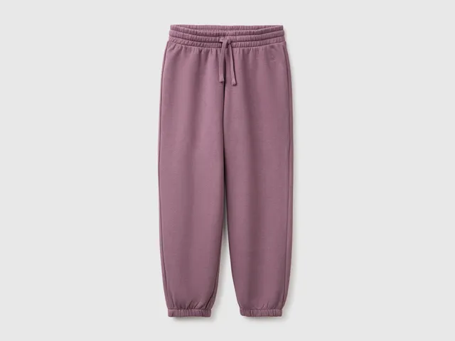 United Colors of Benetton Joggers Pantaloni Tuta Felpa Cotone L