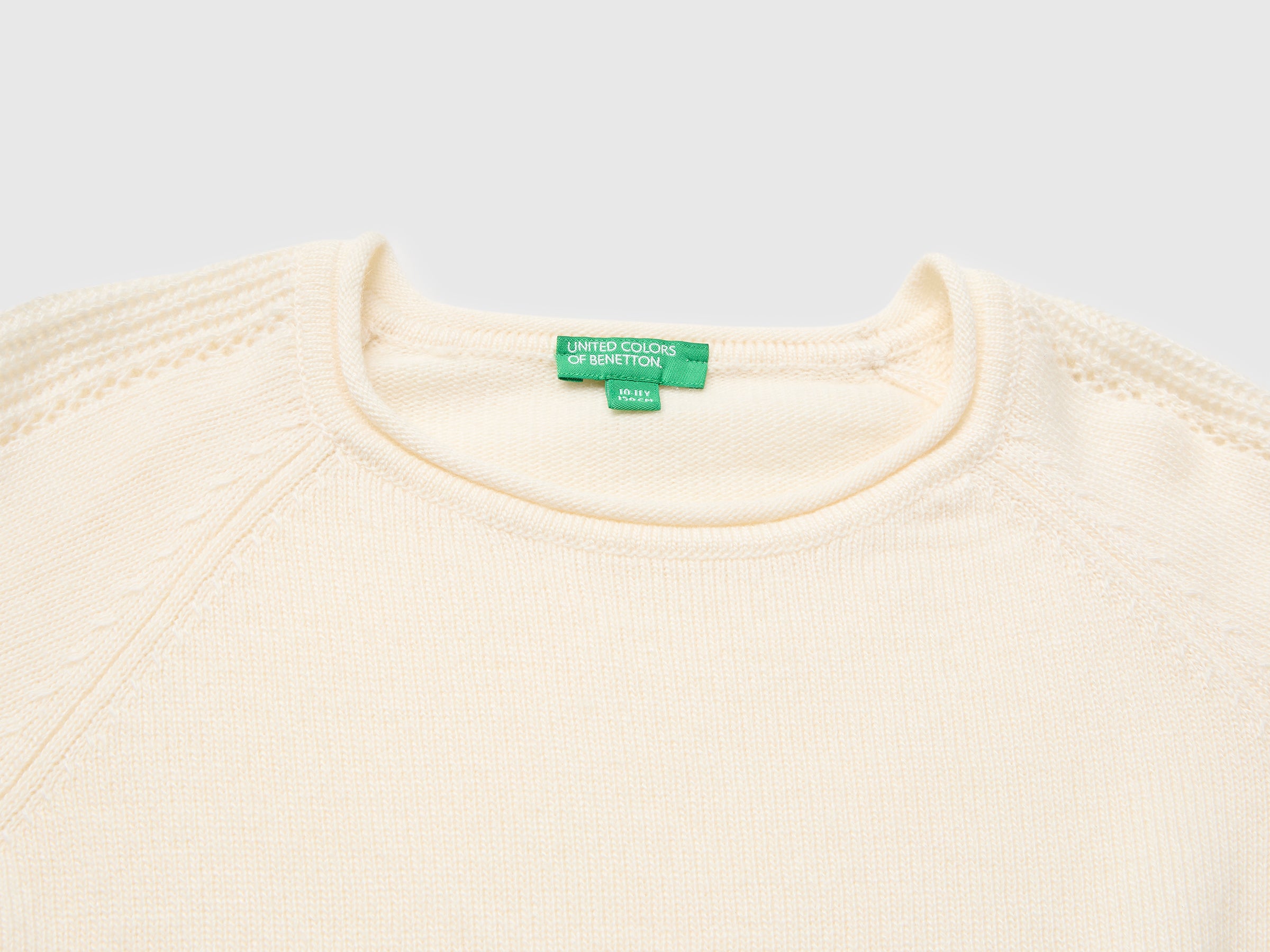 United Colors of Benetton Sweaters maglione girocollo misto lana